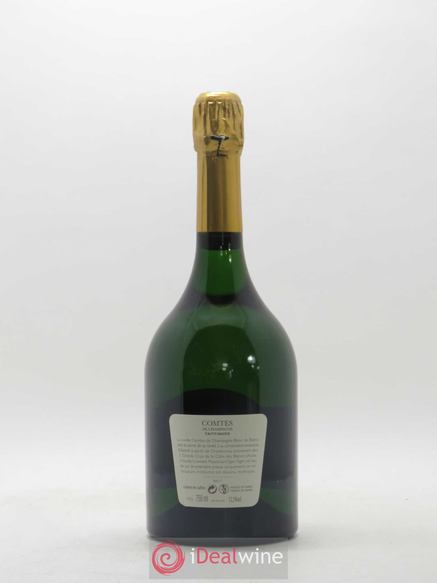 Comtes de Champagne Taittinger 2008 - Lot de 1 bouteille - 1