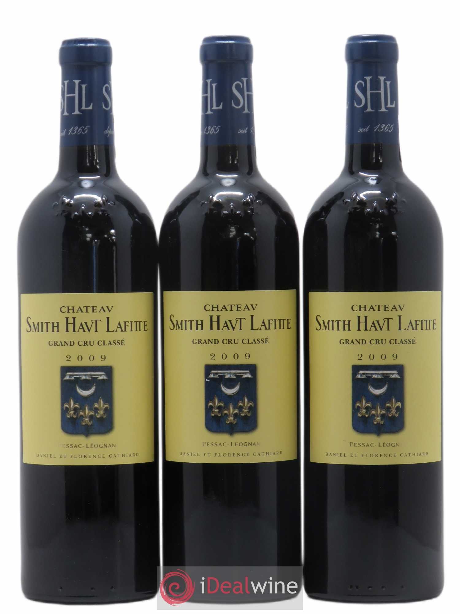 Château Smith Haut Lafitte Cru Classé de Graves 2009 - Lot de 3 bouteilles - 0