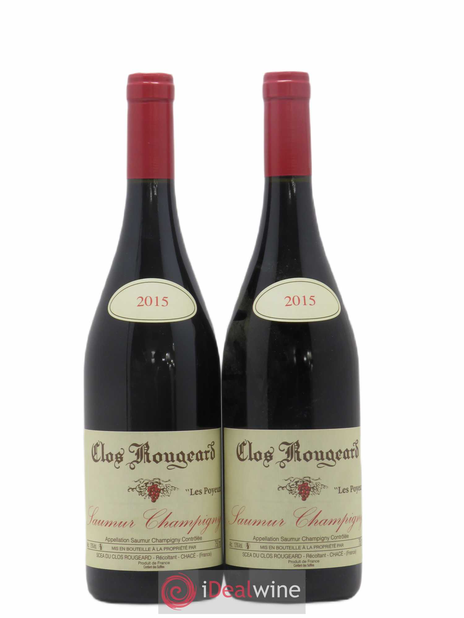 Saumur-Champigny Les Poyeux Clos Rougeard 2015 - Lot de 2 bouteilles - 0