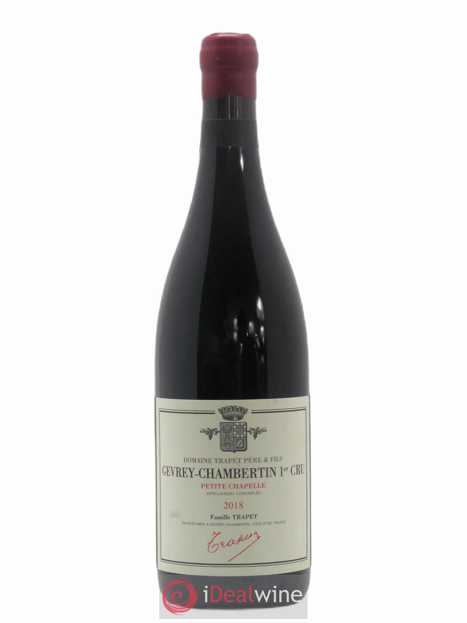 Gevrey-Chambertin 1er Cru Petite Chapelle Domaine Trapet 2018 - Lot de 1 bouteille - 0