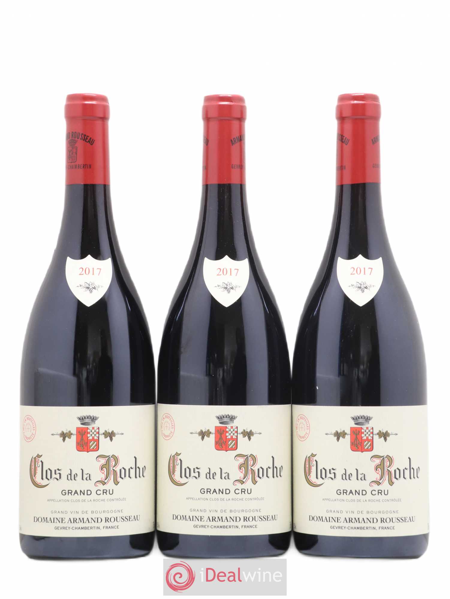 Clos de la Roche Grand Cru Armand Rousseau (Domaine) 2017 - Lot de 3 bouteilles - 0
