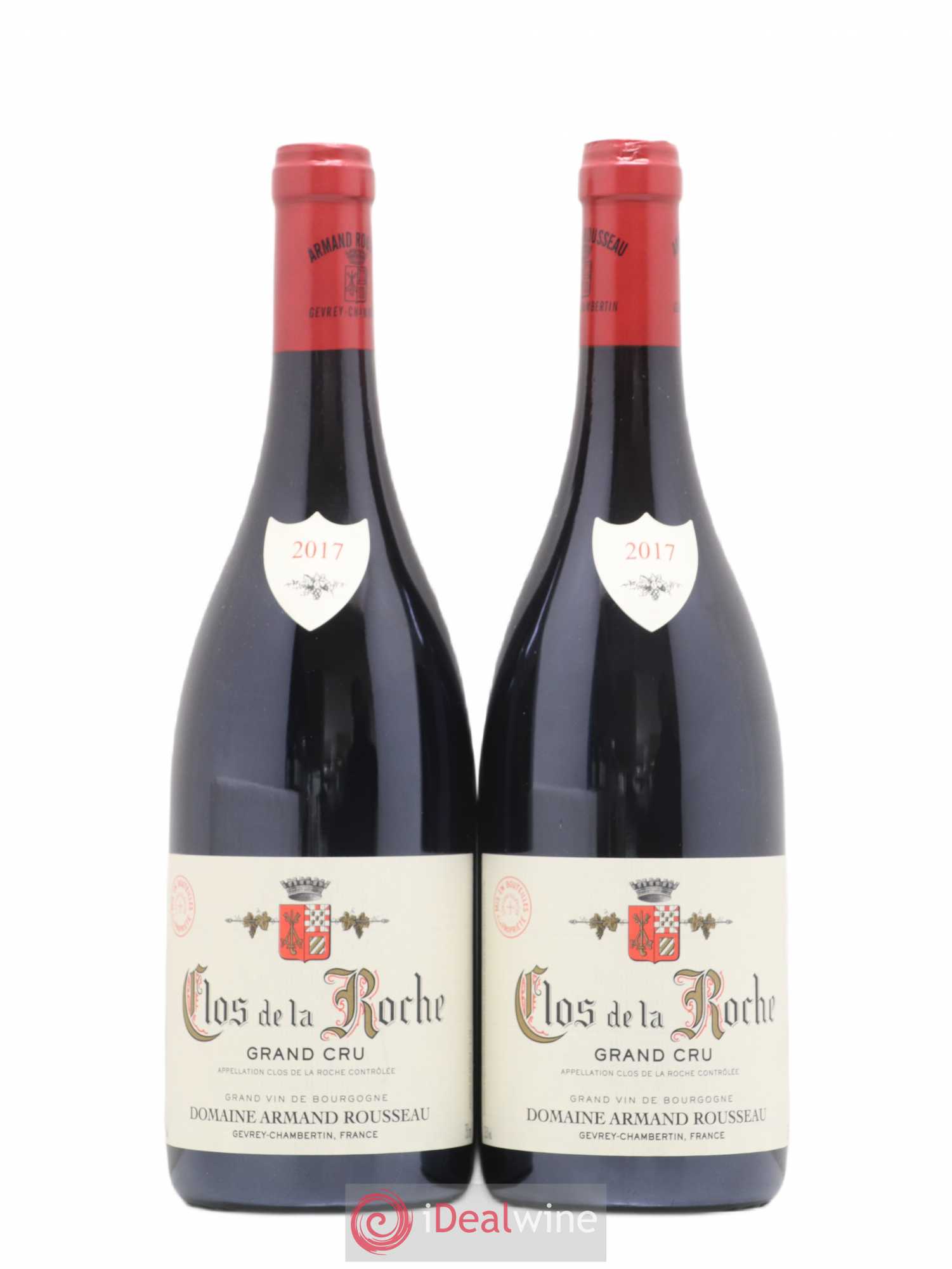 Clos de la Roche Grand Cru Armand Rousseau (Domaine) 2017 - Lot de 2 bouteilles - 0
