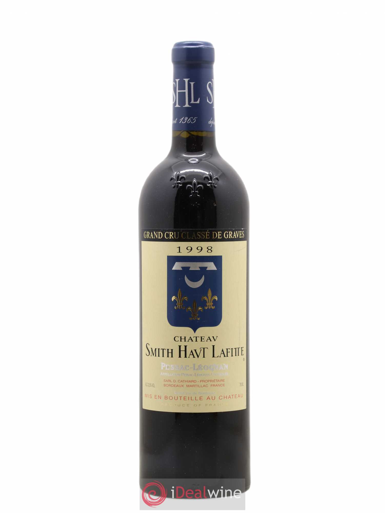 Château Smith Haut Lafitte Cru Classé de Graves 1998 - Lot de 1 bouteille - 0