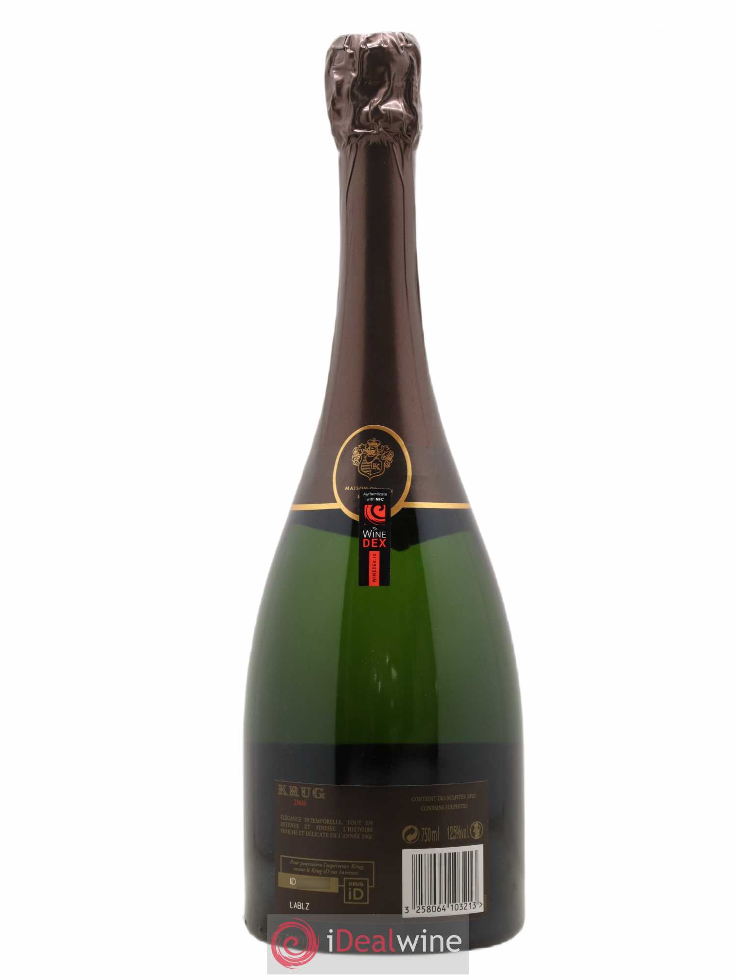 Vintage Krug 2008 - Lot de 1 bouteille - 1