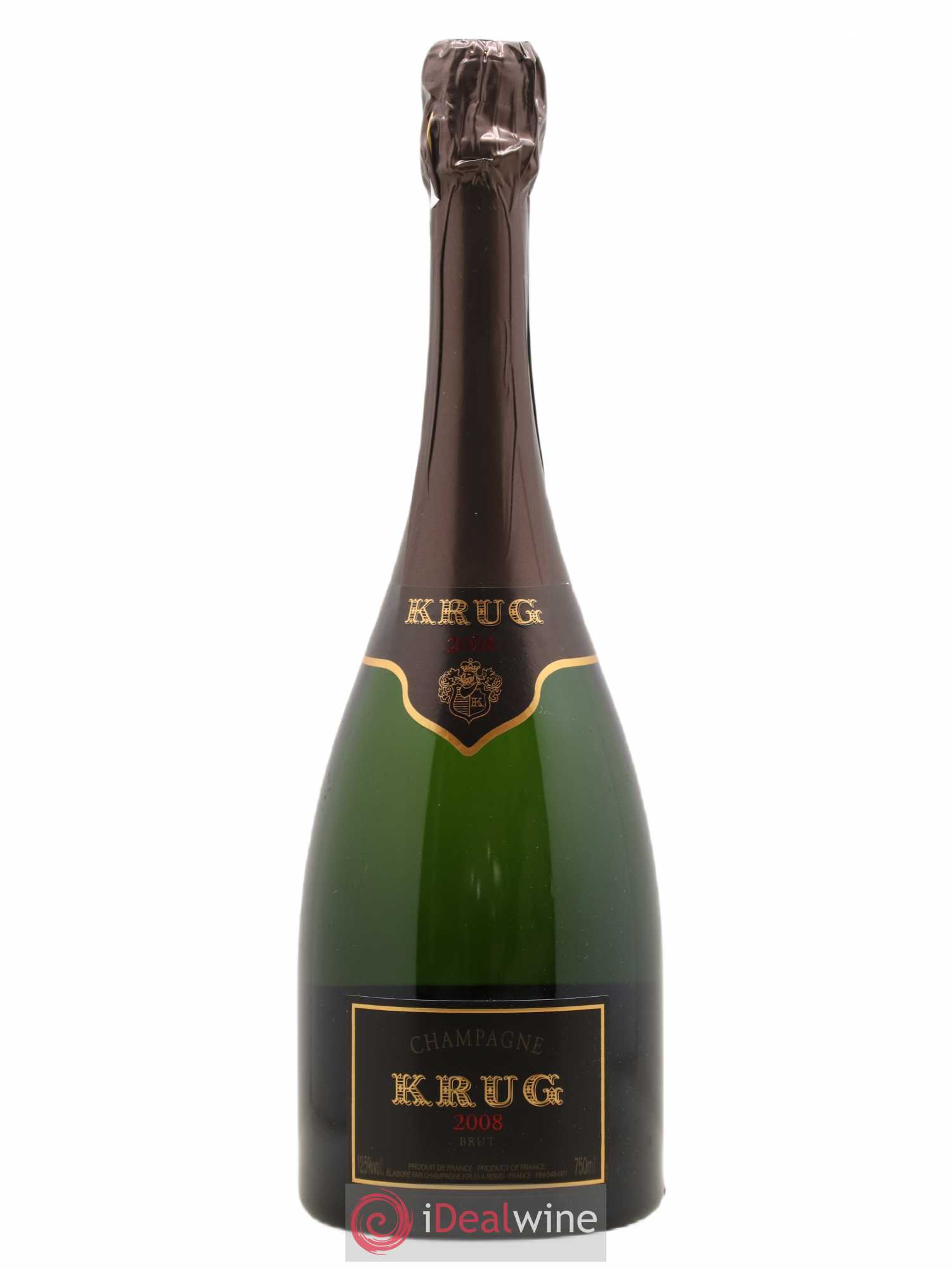 Vintage Krug 2008 - Lot de 1 bouteille - 0