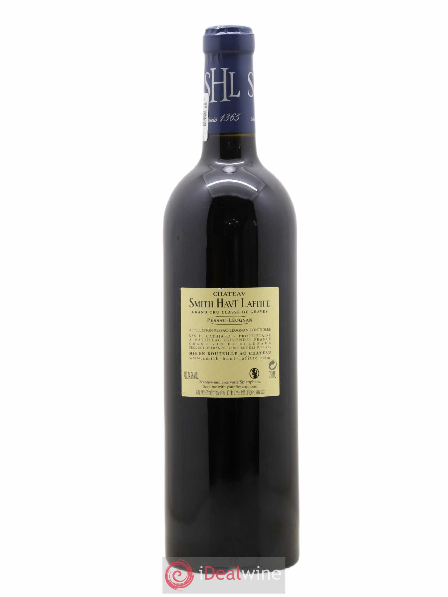 Château Smith Haut Lafitte Cru Classé de Graves 2009 - Lot de 1 bouteille - 1