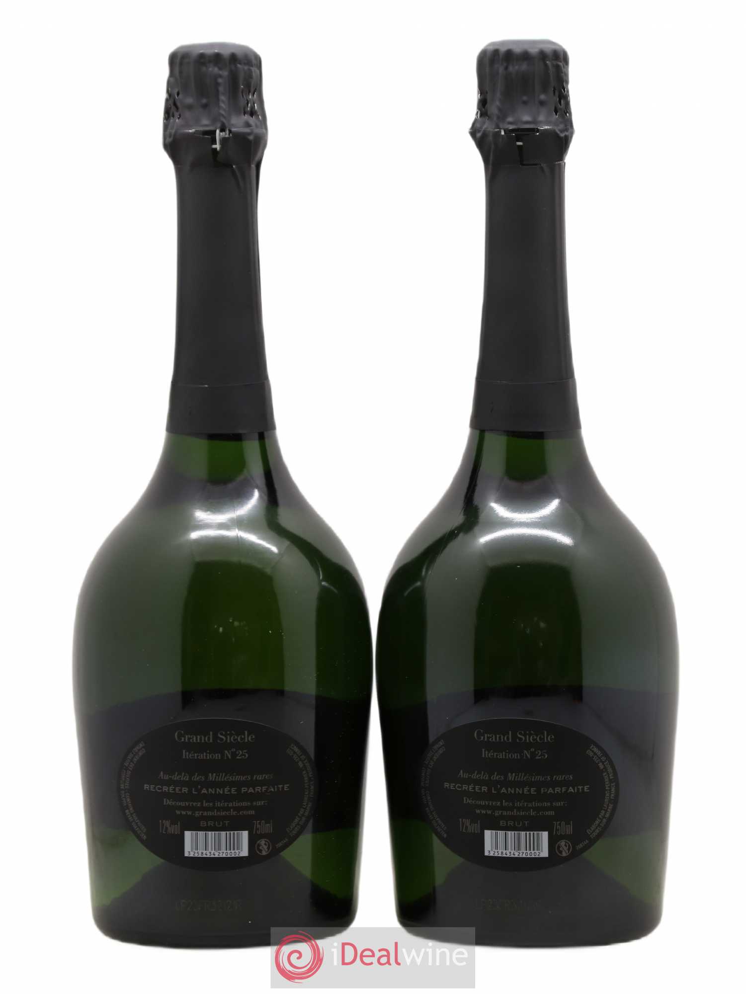 Grand Siècle Laurent Perrier N°25 - Lot de 2 bouteilles - 1