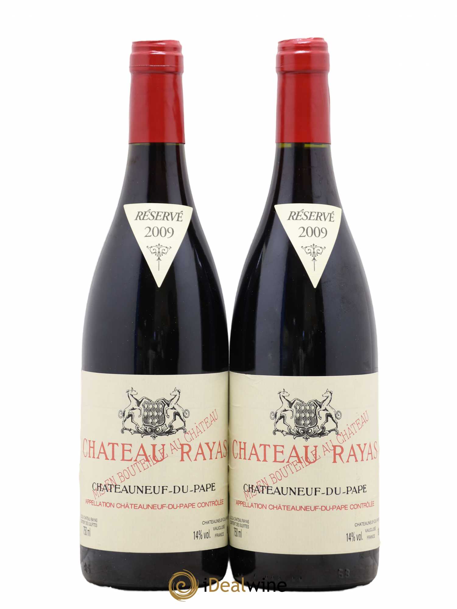 Châteauneuf-du-Pape Château Rayas Emmanuel Reynaud 2009 - Lot de 2 bouteilles - 0
