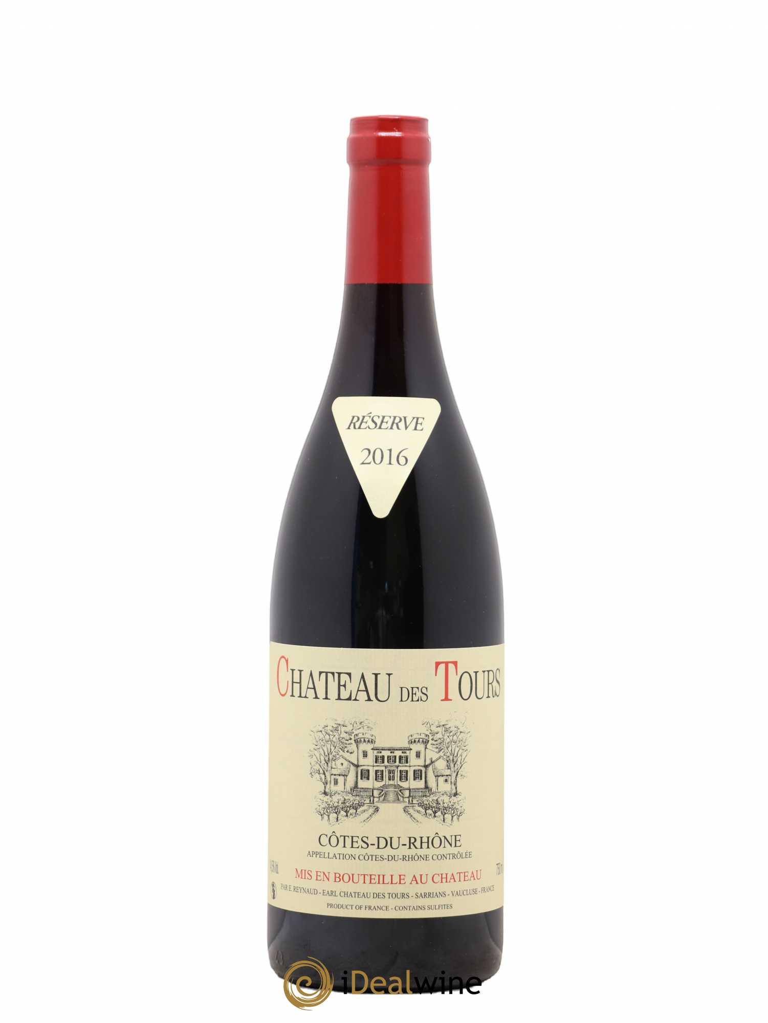 Côtes-du-Rhône Château des Tours Emmanuel Reynaud 2016 - Lot de 1 bouteille - 0