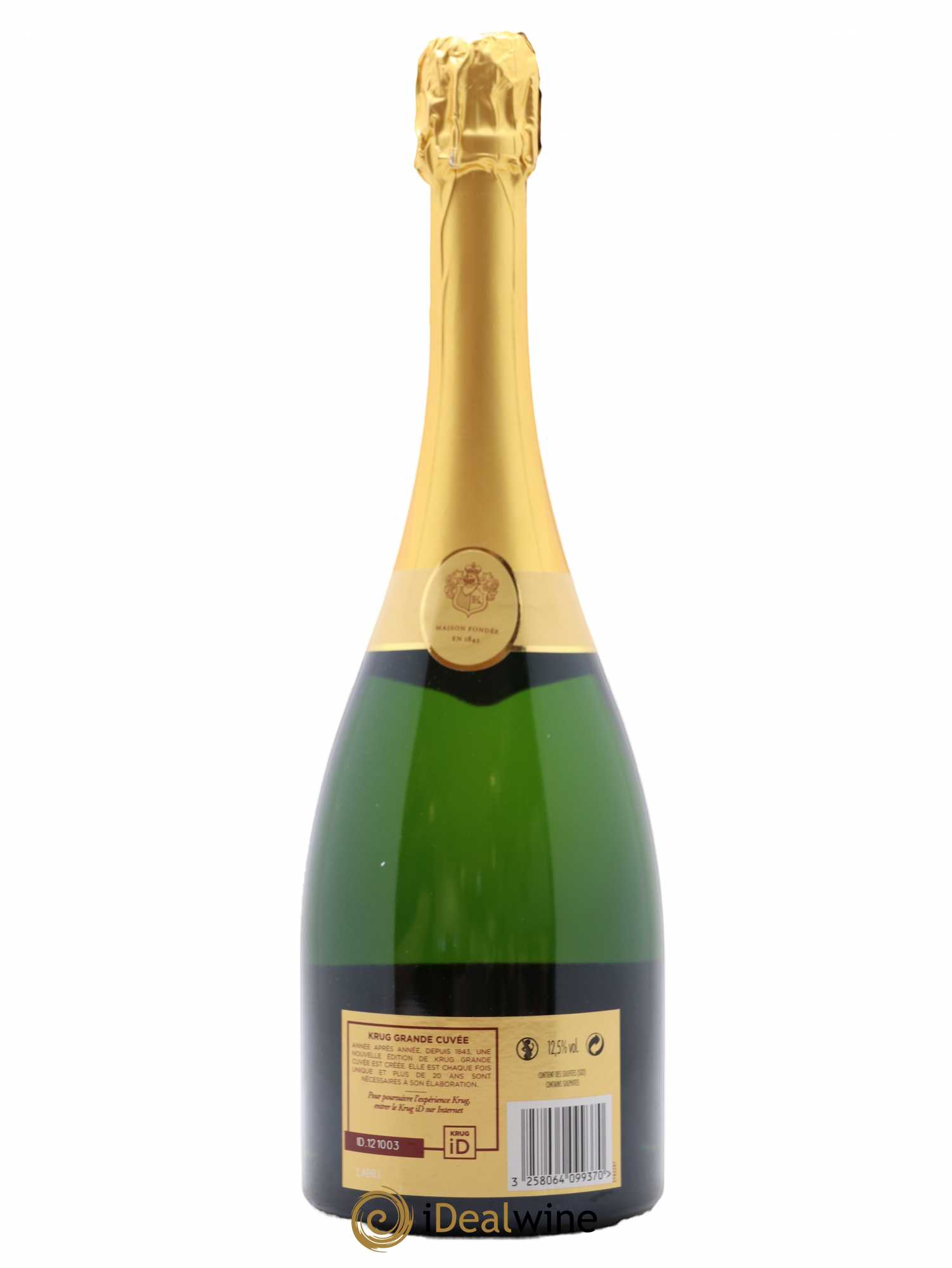Grande Cuvée - 169ème édition Krug - Lot de 1 bouteille - 1
