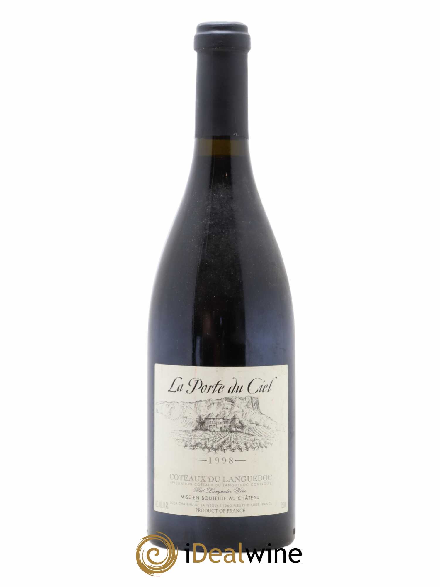 La Clape Château de La Négly La Porte du Ciel Jean Paux-Rosset 1998 - Lot de 1 bouteille - 0