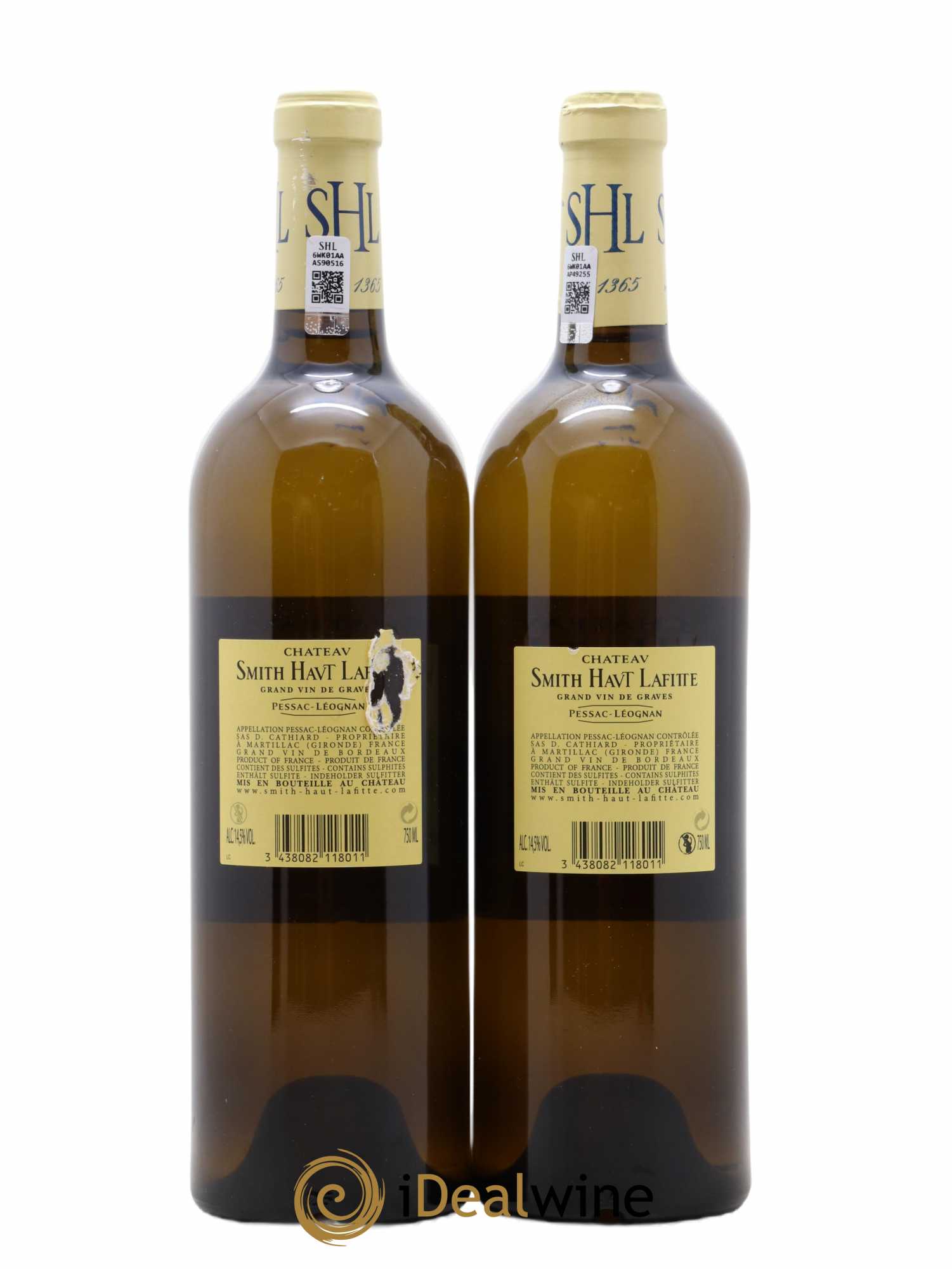 Château Smith Haut Lafitte 2018 - Posten von 2 Flaschen - 1