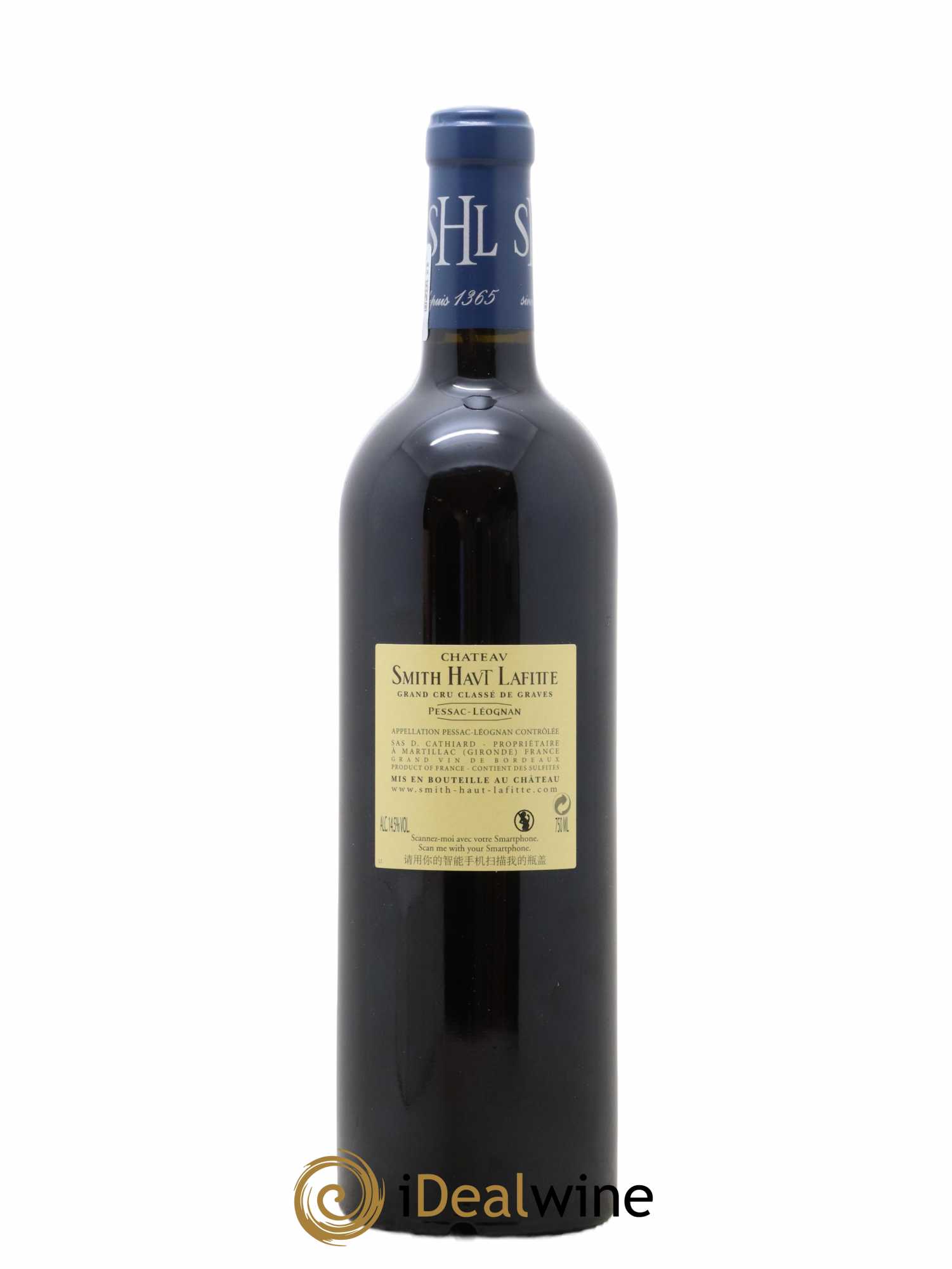 Château Smith Haut Lafitte Cru Classé de Graves 2009 - Lot de 1 bouteille - 1