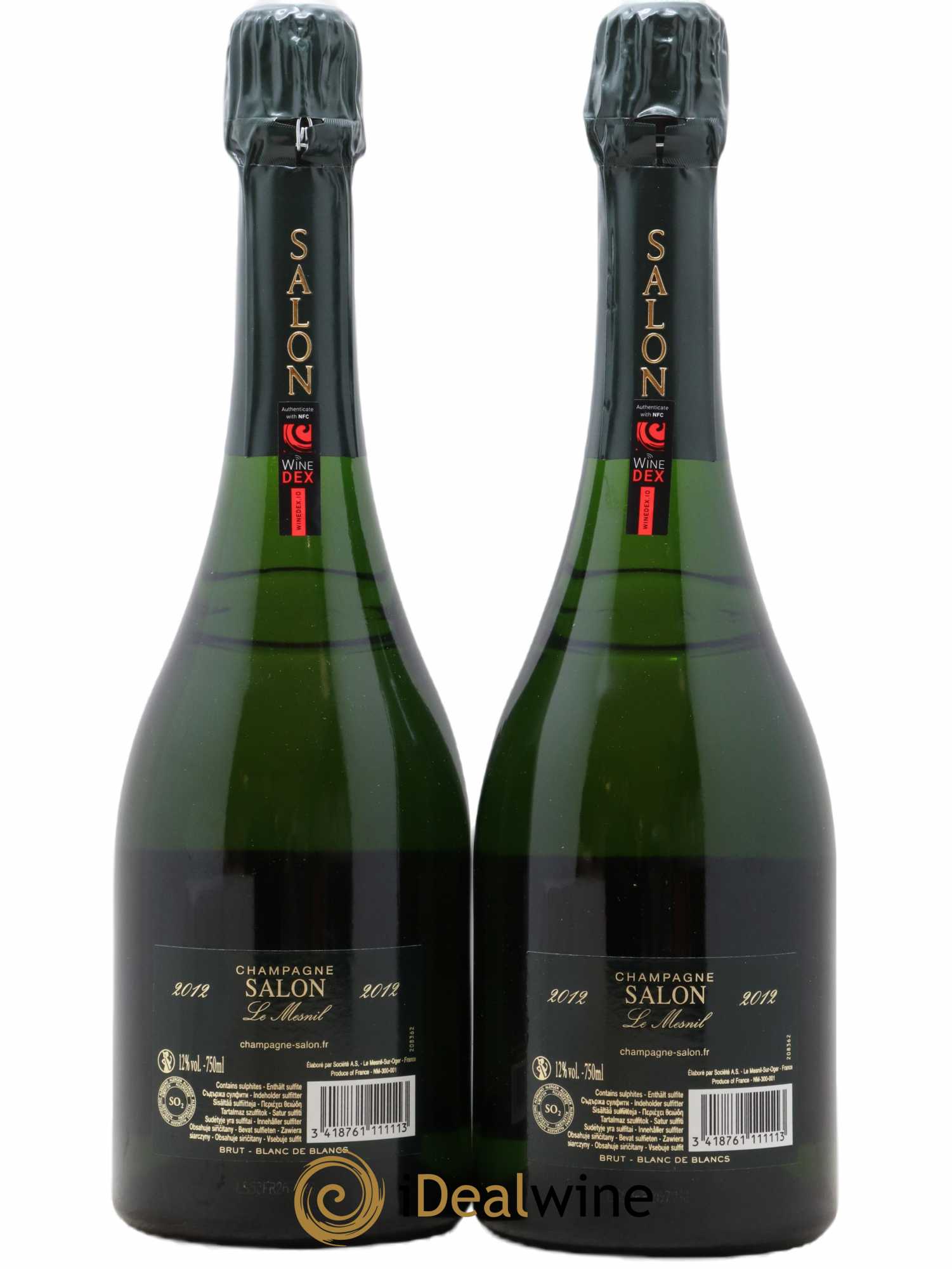 Cuvée S Salon 2012 - Lot de 2 bouteilles - 1