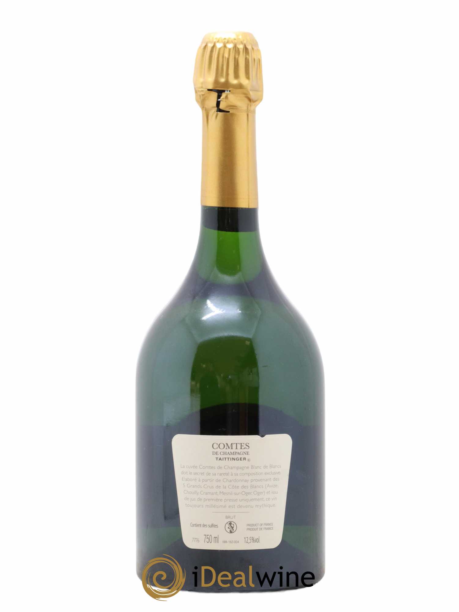 Comtes de Champagne Taittinger 2012 - Lot de 1 bouteille - 1