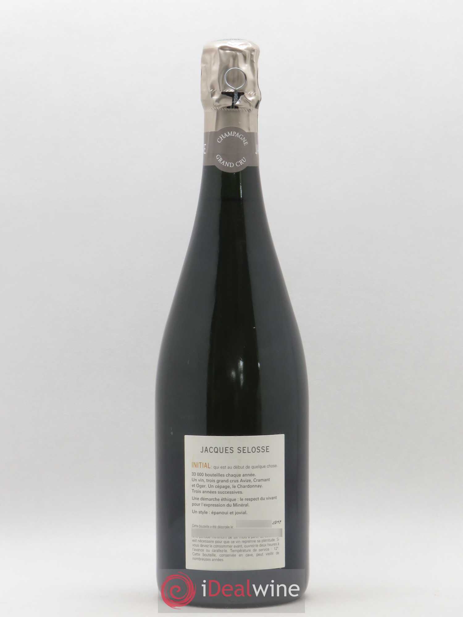 Initial Brut Jacques Selosse - Lot de 1 bouteille - 1