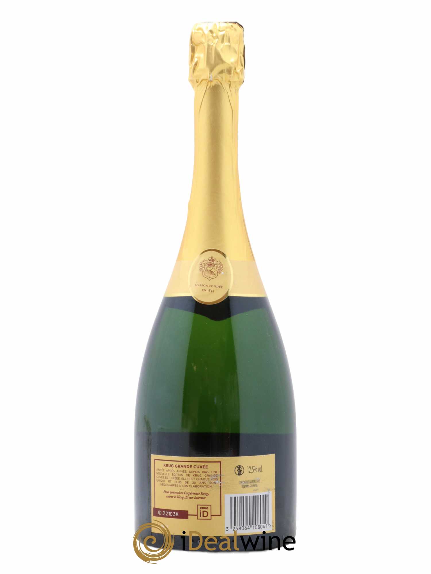 Grande Cuvée - 170ème édition Krug - Lot de 1 bouteille - 1