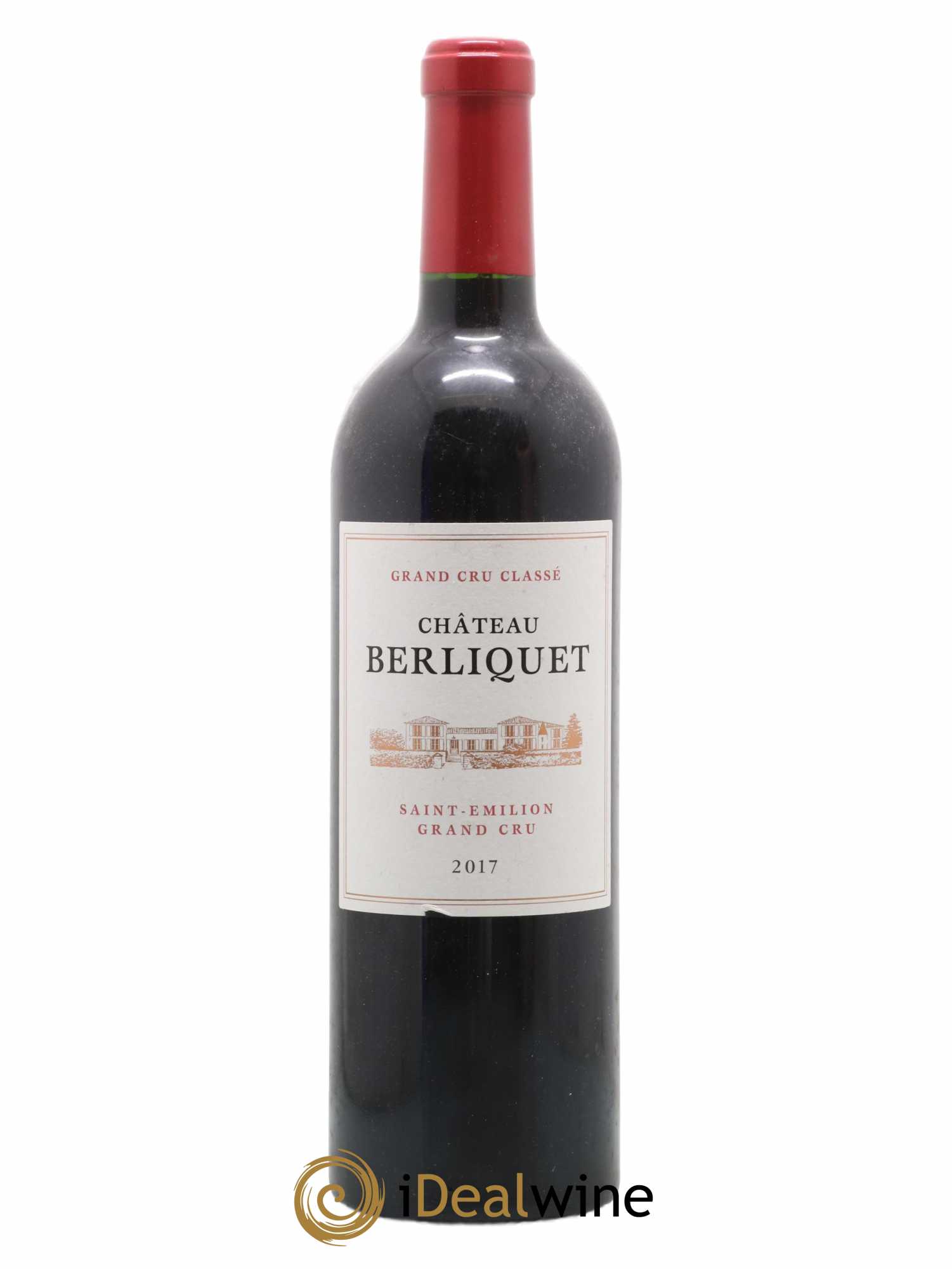 Château Berliquet Grand Cru Classé 2017 - Lot de 1 bouteille - 0