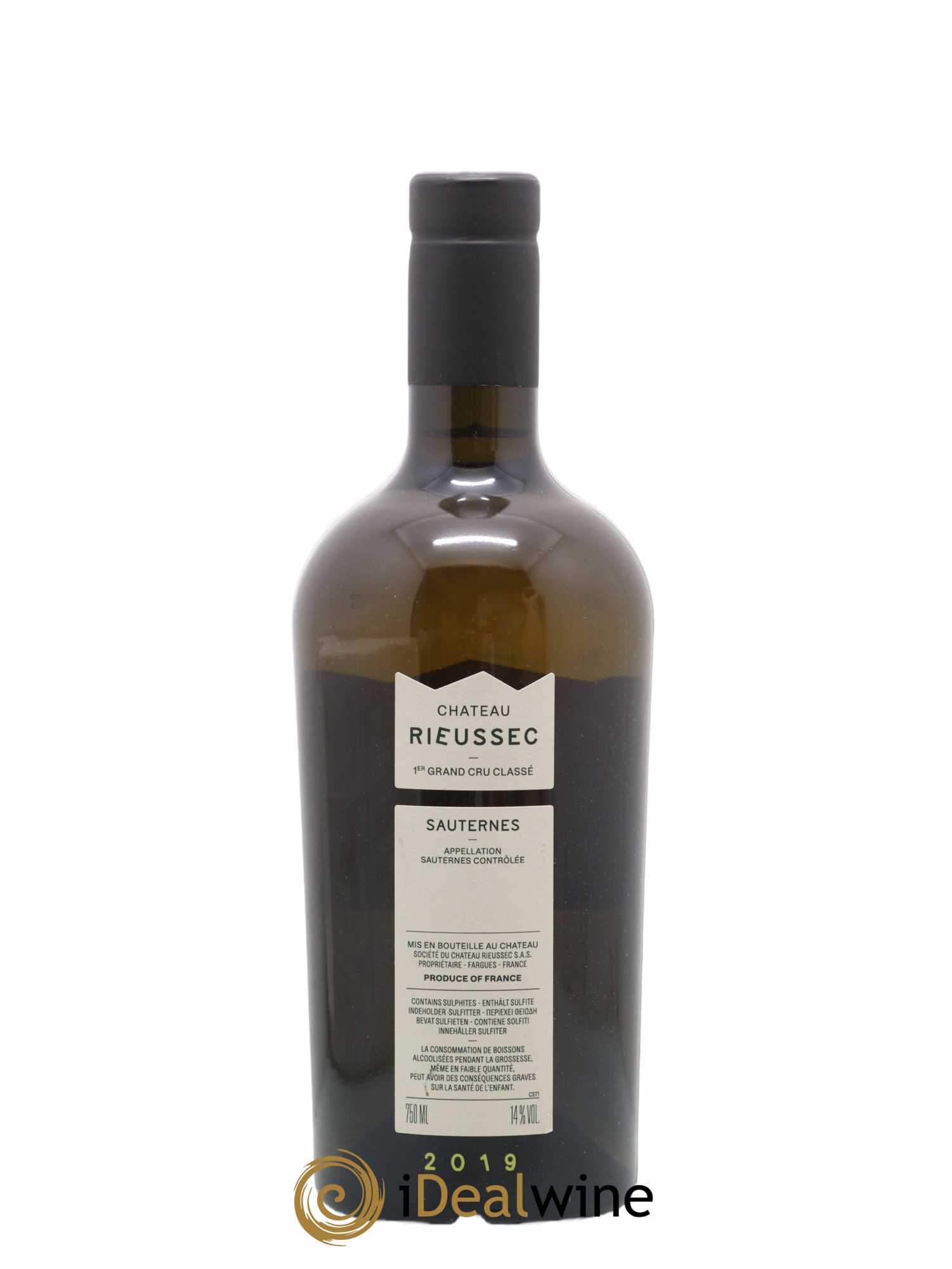 Château Rieussec 1er Grand Cru Classé 2019 - Posten von 1 Flasche - 1