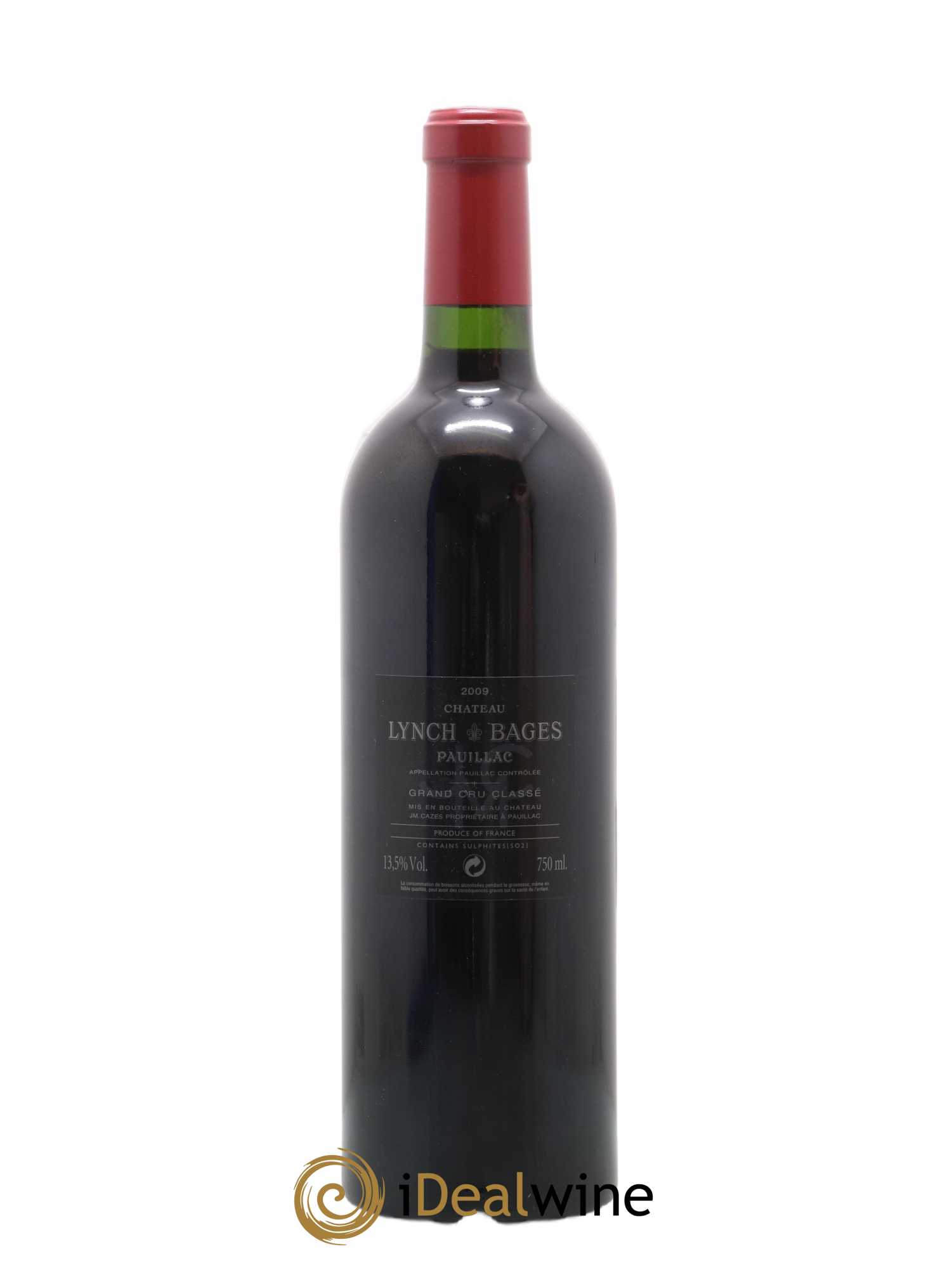 Château Lynch Bages 5ème Grand Cru Classé 2009 - Lot de 1 bouteille - 1