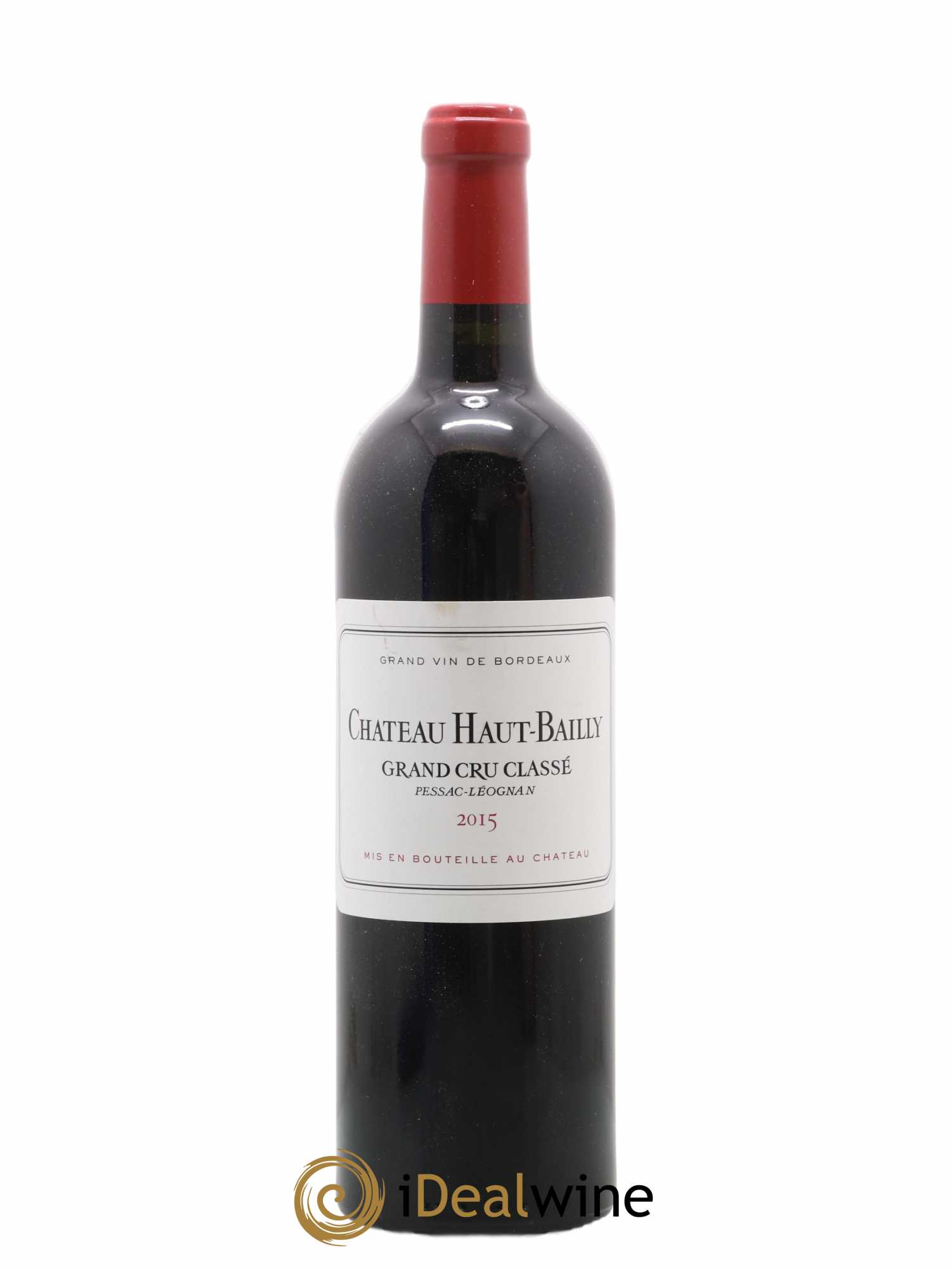 Château Haut-Bailly Cru Classé de Graves 2015 - Lot de 1 bouteille - 0