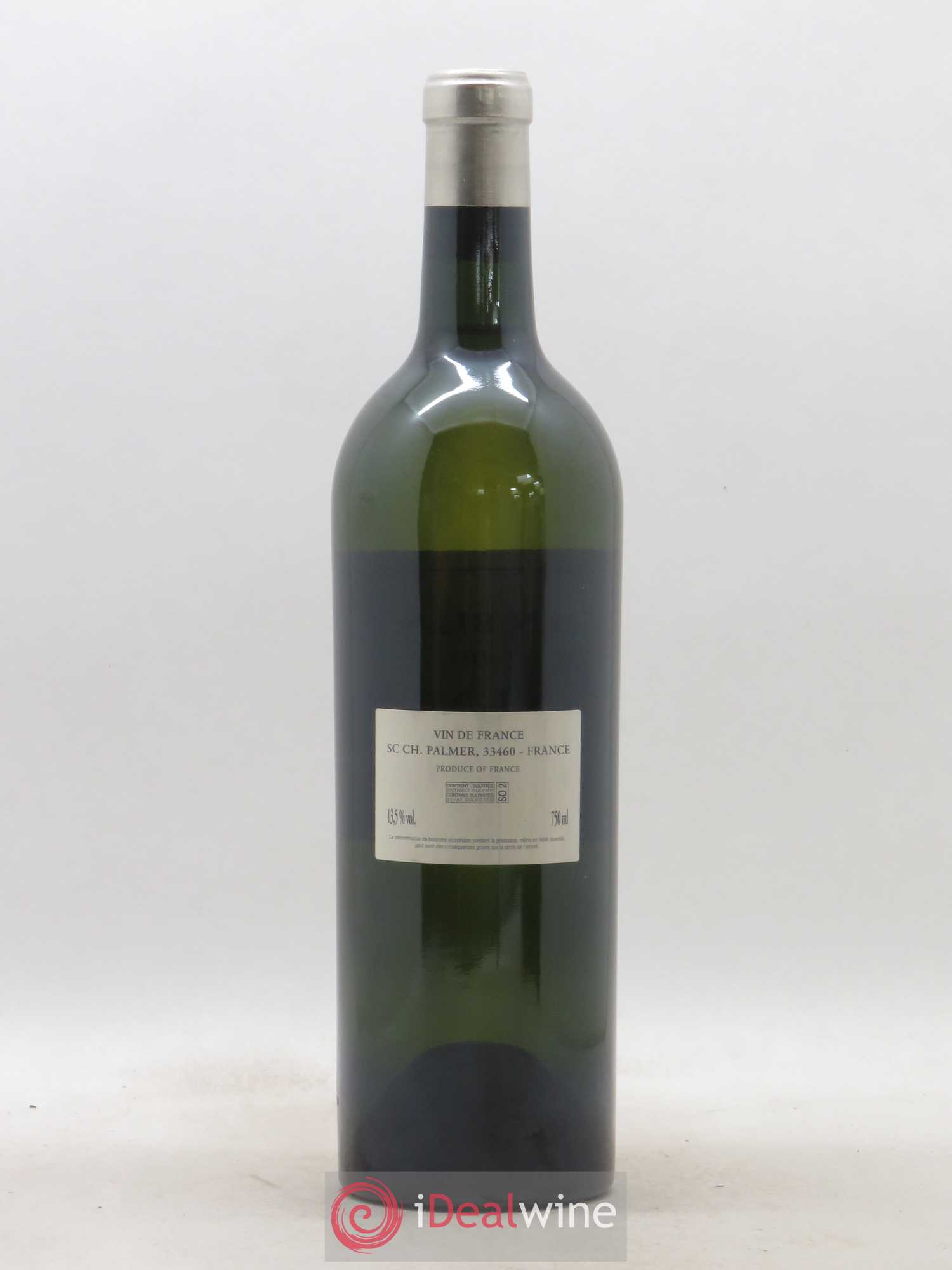 Vin Blanc de Palmer 2010 - Lot de 1 bouteille - 1