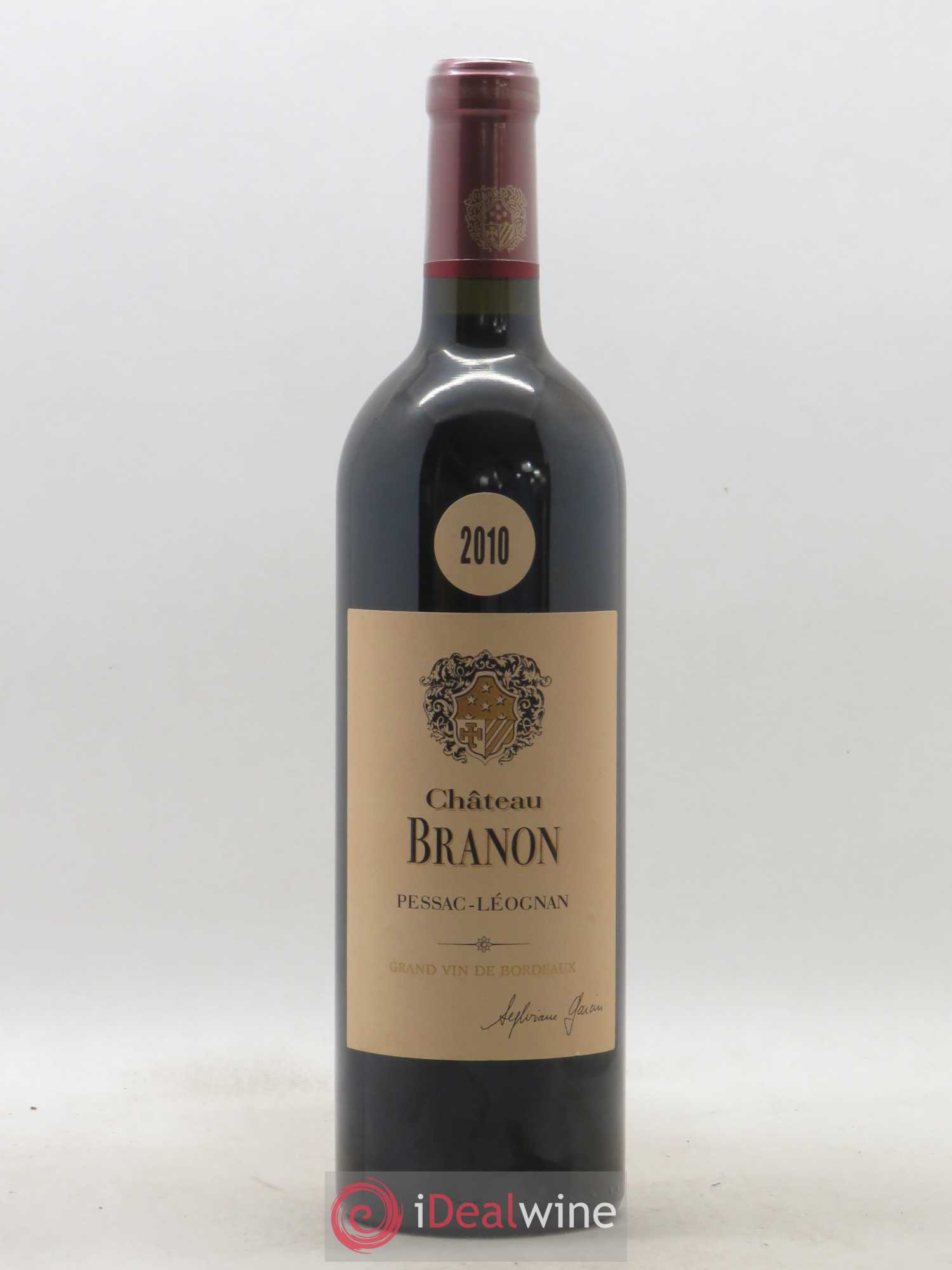 Château Branon 2010 - Lot de 1 bouteille - 0