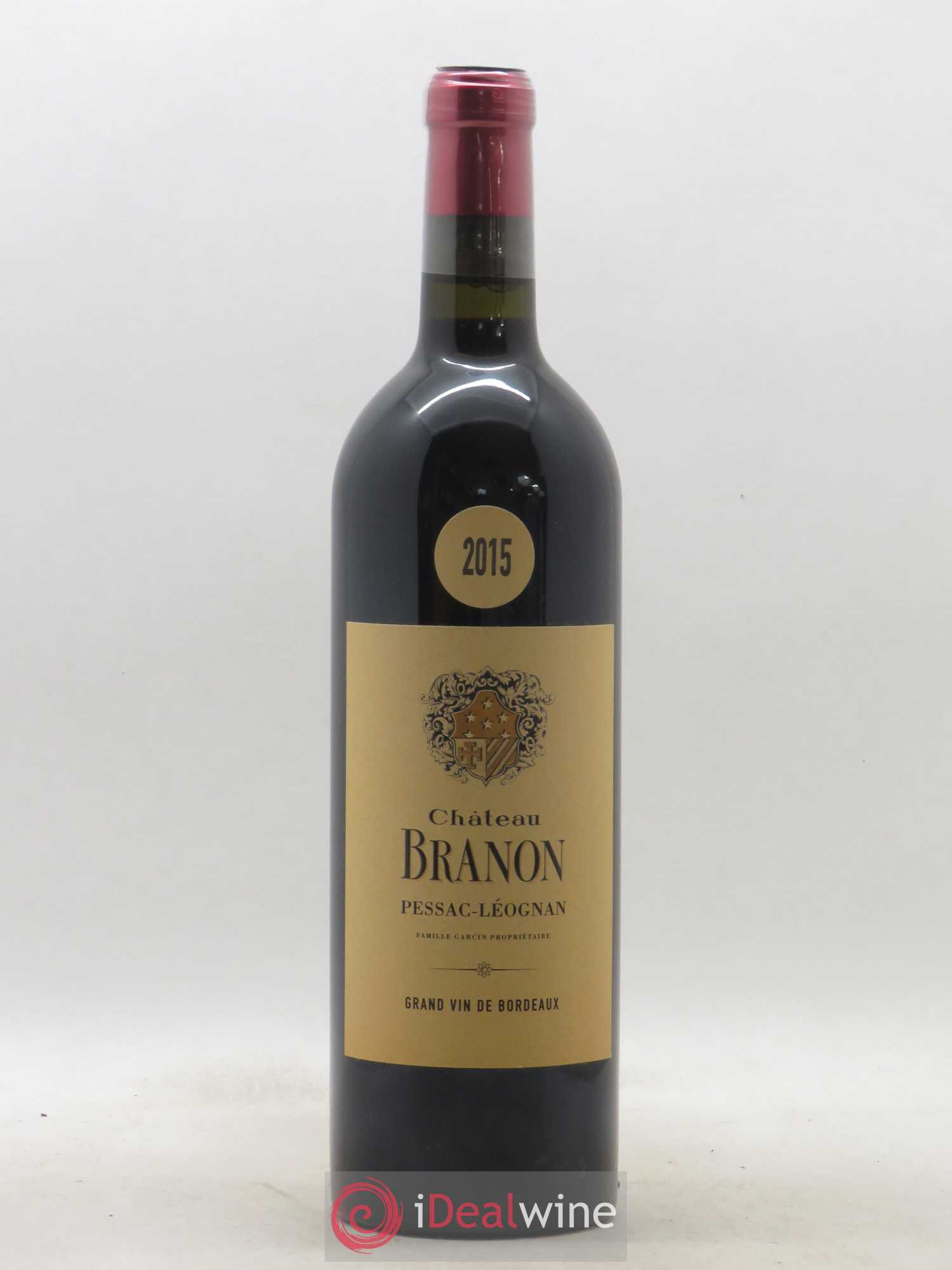 Château Branon 2015 - Lot de 1 bouteille - 0