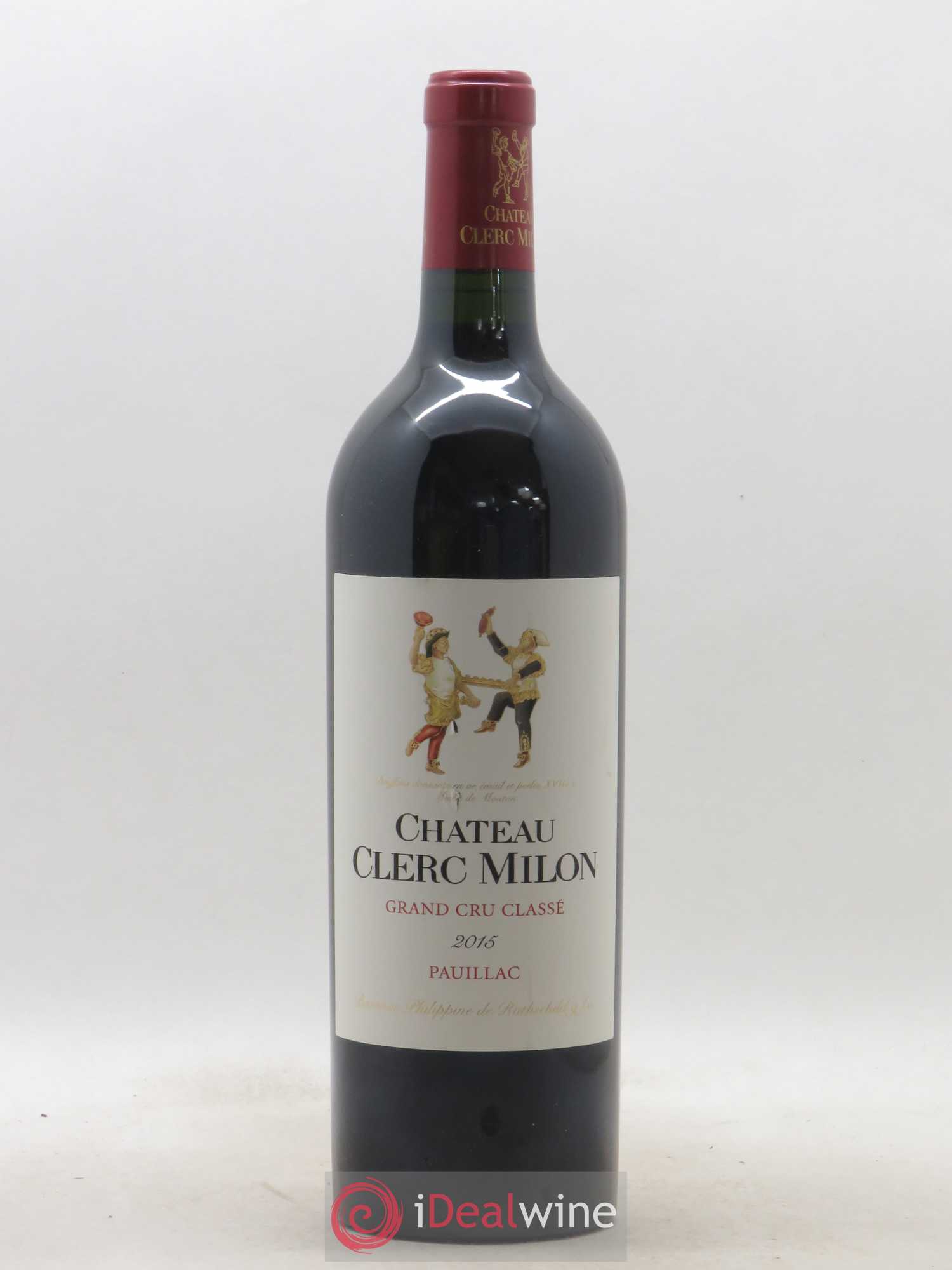 Château Clerc Milon 5ème Grand Cru Classé 2015 - Lot de 1 bouteille - 0