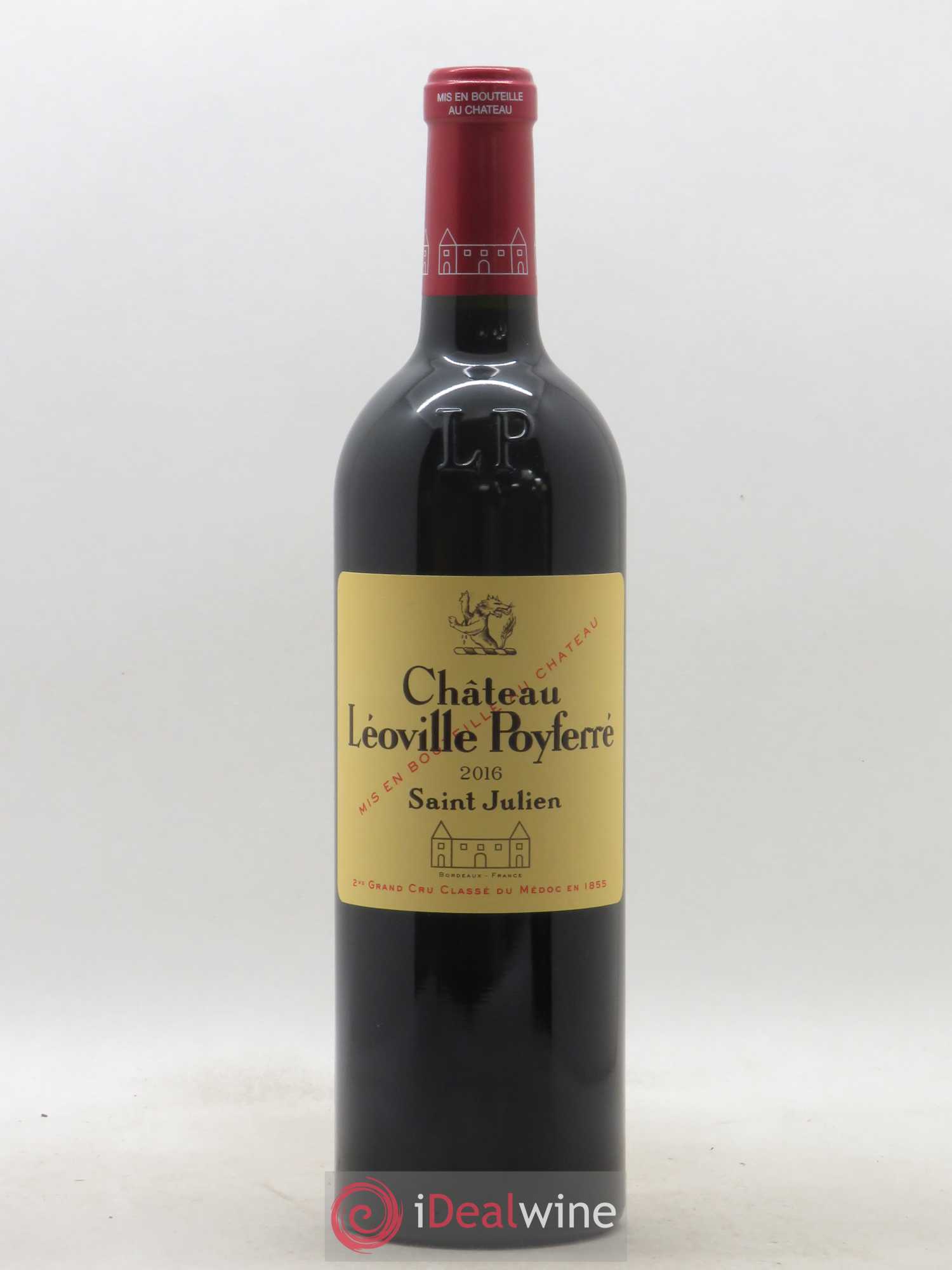 Château Léoville Poyferré 2ème Grand Cru Classé 2016 - Lot de 1 bouteille - 0