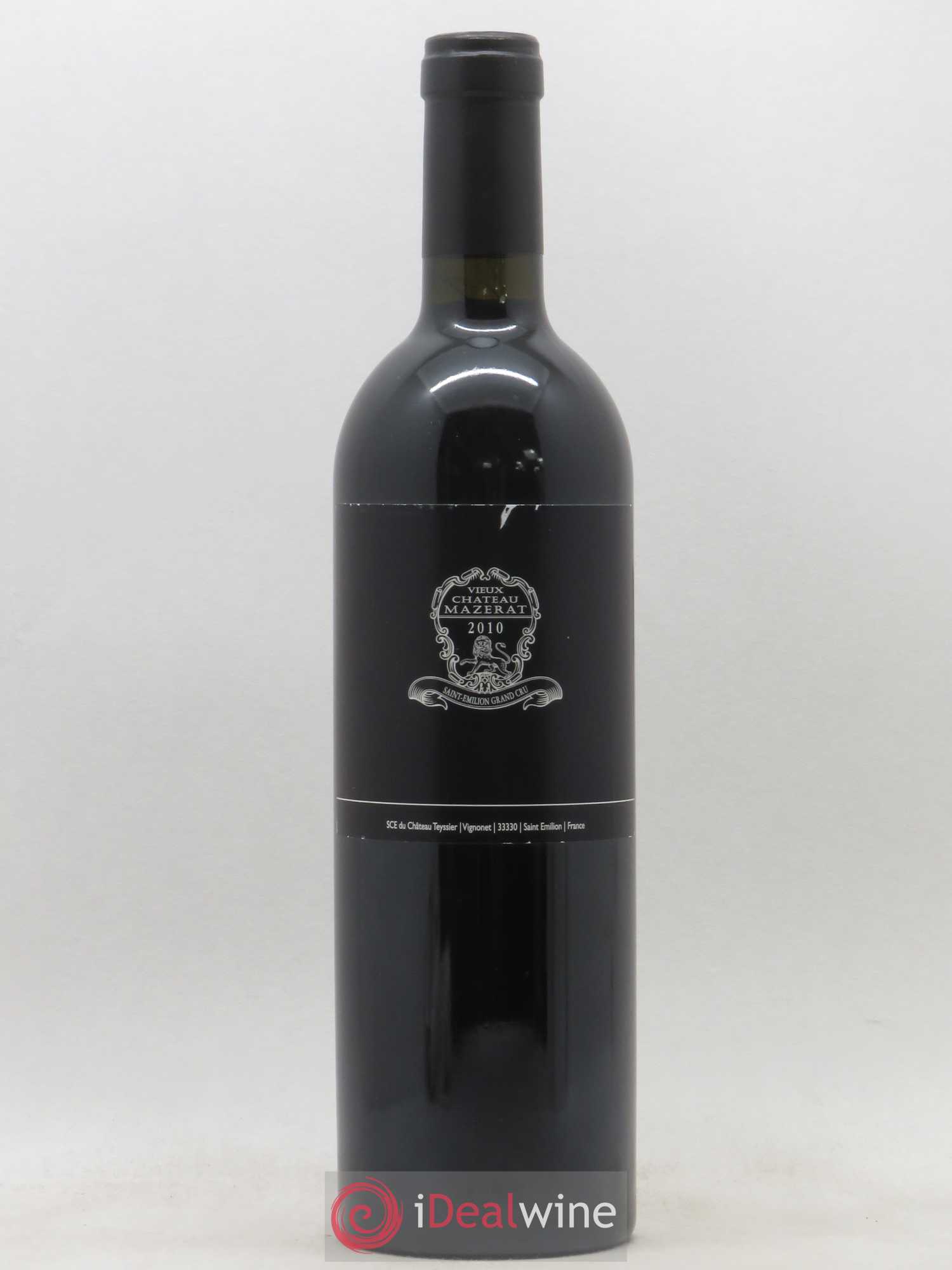 Saint-Émilion Grand Cru Vieux Château Mazerat 2010 - Posten von 1 Flasche - 0