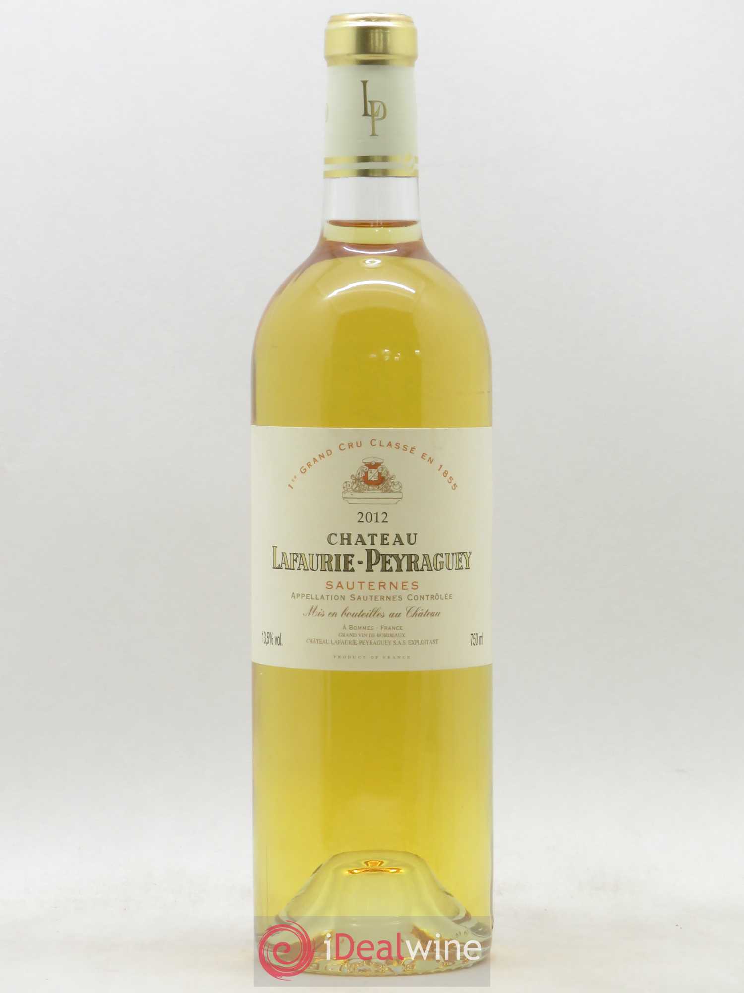 Château Lafaurie-Peyraguey 1er Grand Cru Classé 2012 - Lot de 1 bouteille - 0