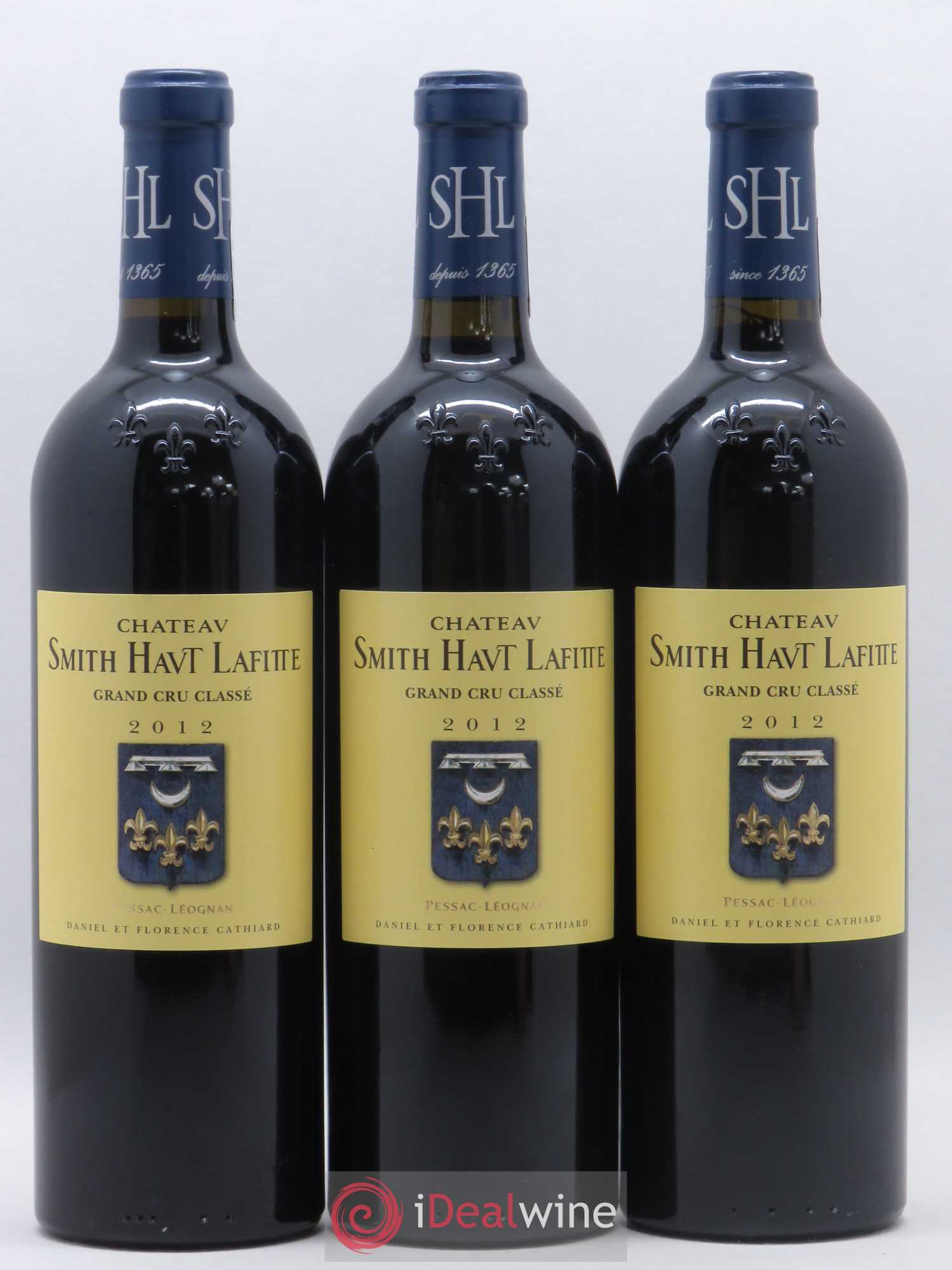 Château Smith Haut Lafitte Cru Classé de Graves 2012 - Lot de 3 bouteilles - 0