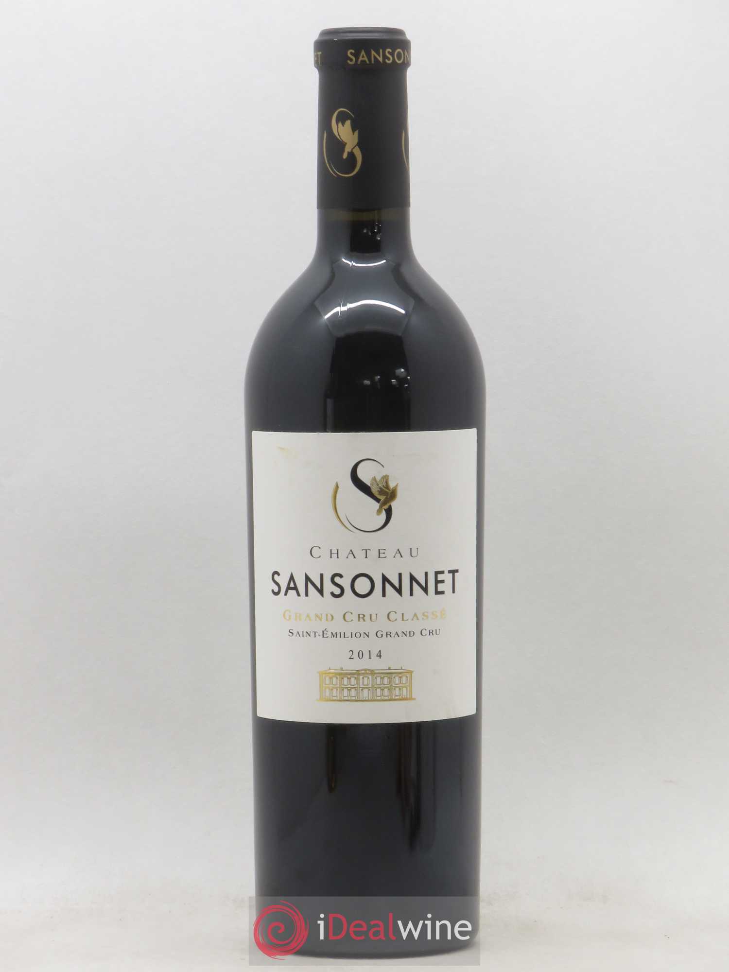 Château Sansonnet Grand Cru Classé 2014 - Lot de 1 bouteille - 0