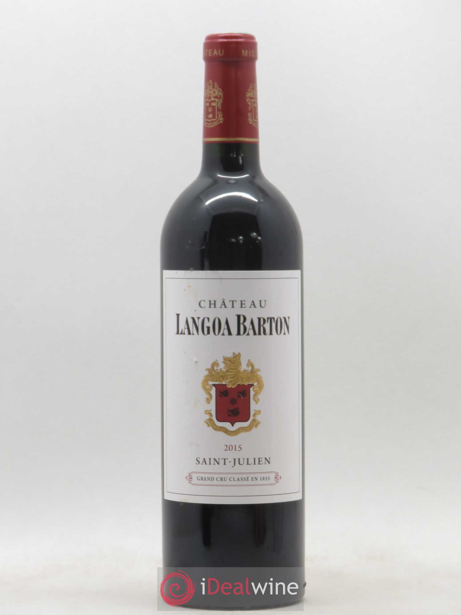 Château Langoa Barton 3ème Grand Cru Classé 2015 - Lot de 1 bouteille - 0