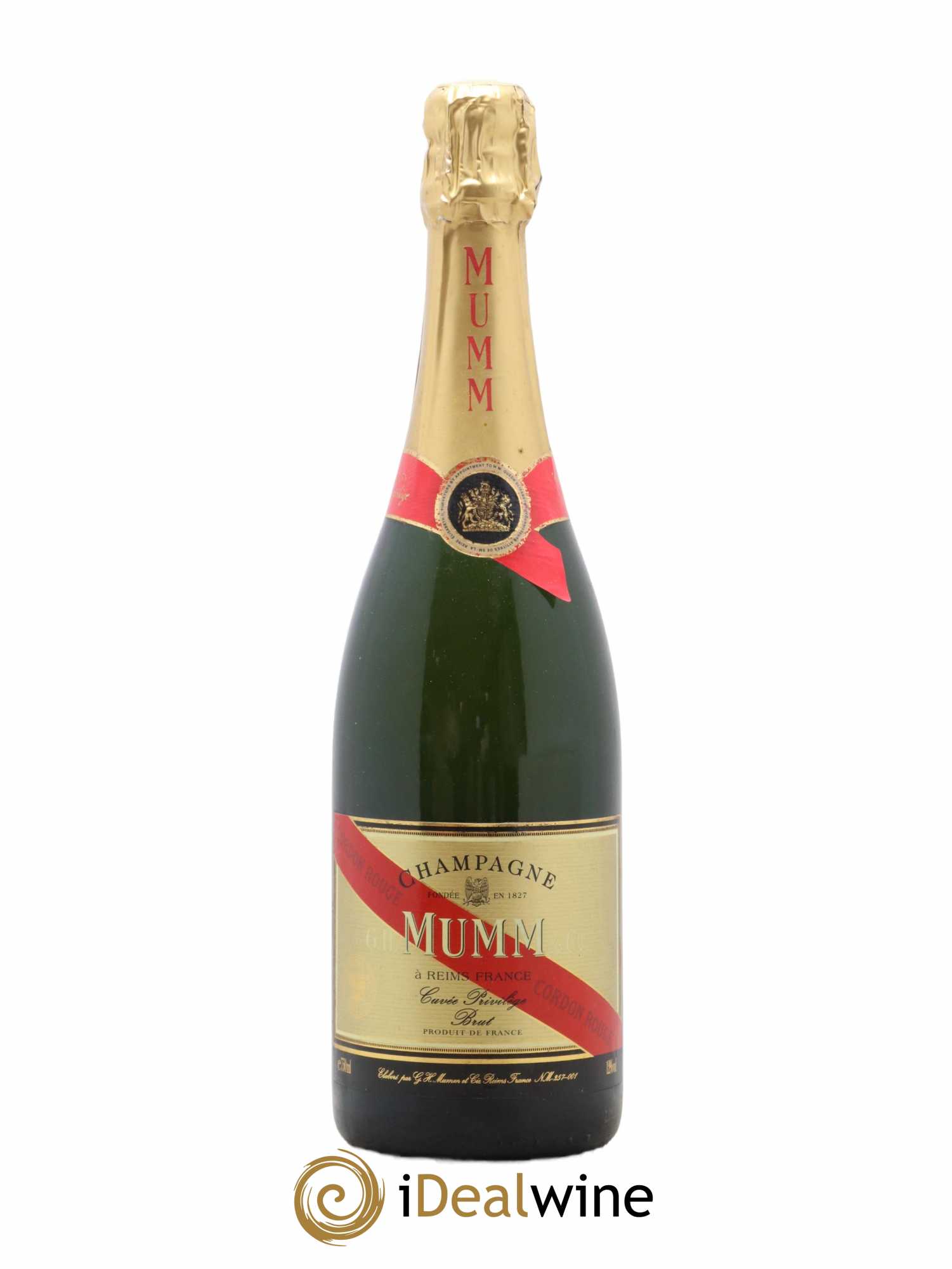 Cordon Rouge Mumm Cuvée Privilège - Lot de 1 bouteille - 0