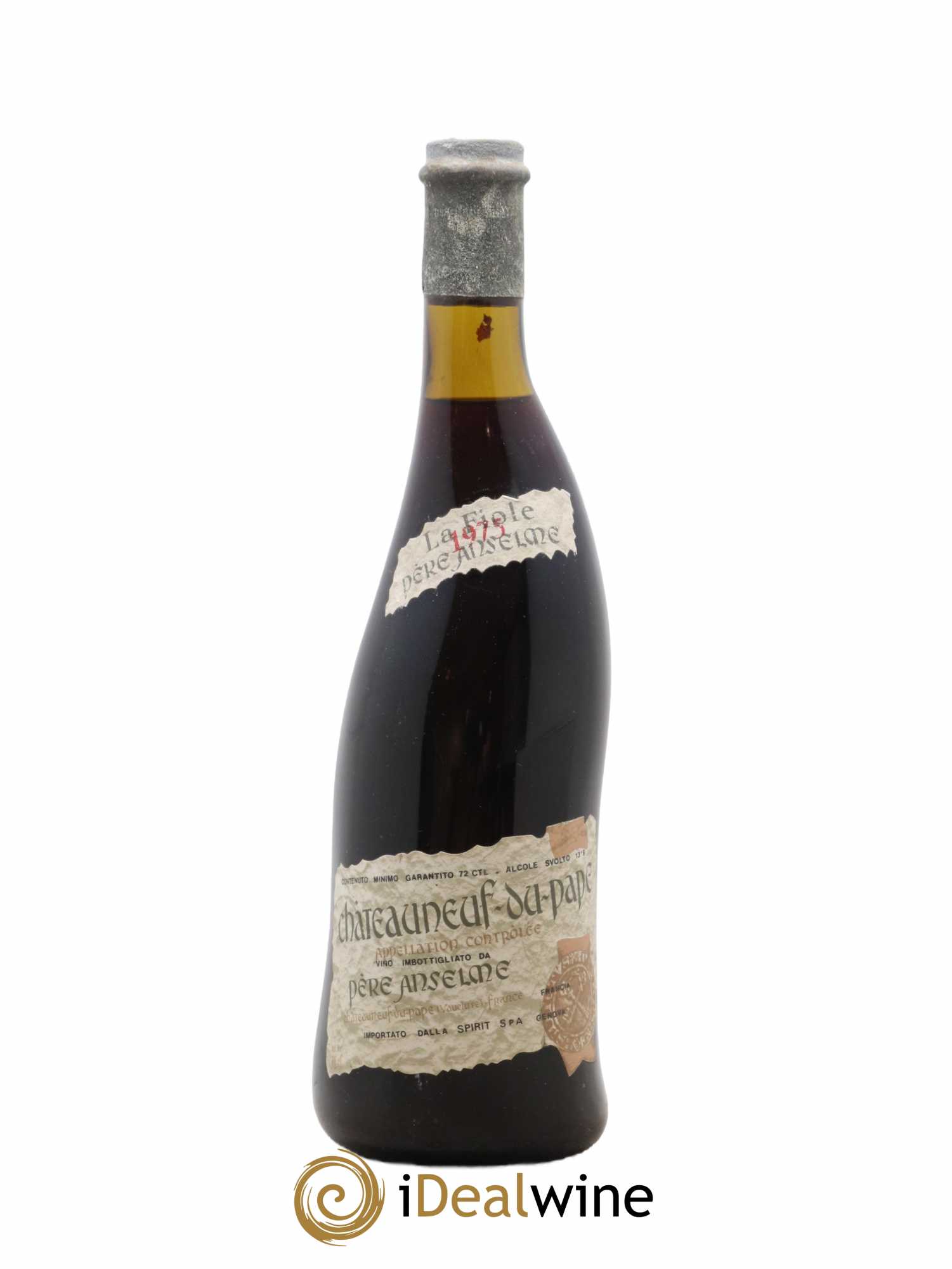 Châteauneuf-du-Pape La Fiole Pere Anselme 1975 - Lot de 1 bouteille - 0