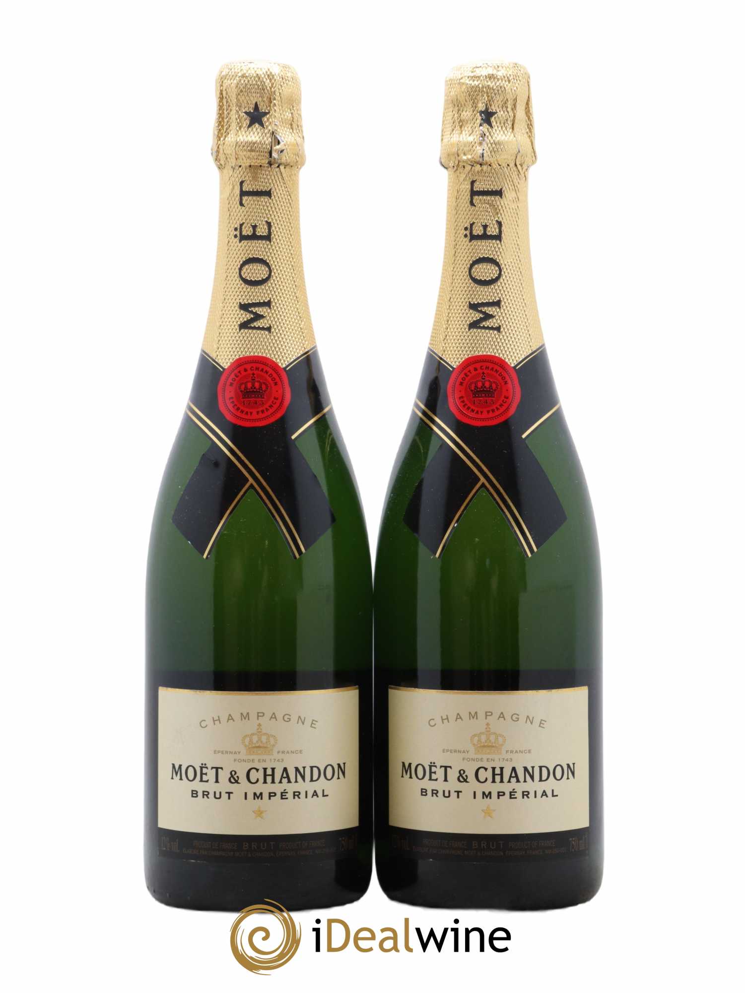 Impérial Brut Moët et Chandon - Lot de 2 bouteilles - 0