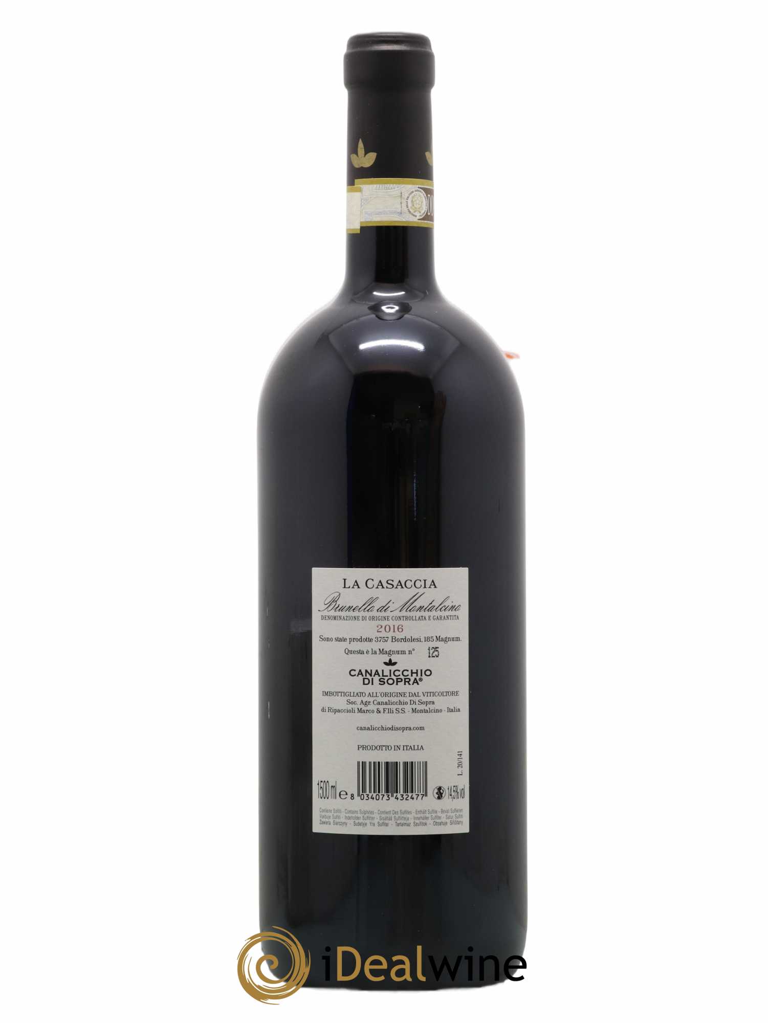 Brunello di Montalcino DOCG  2016 - Posten von 1 Magnum - 1