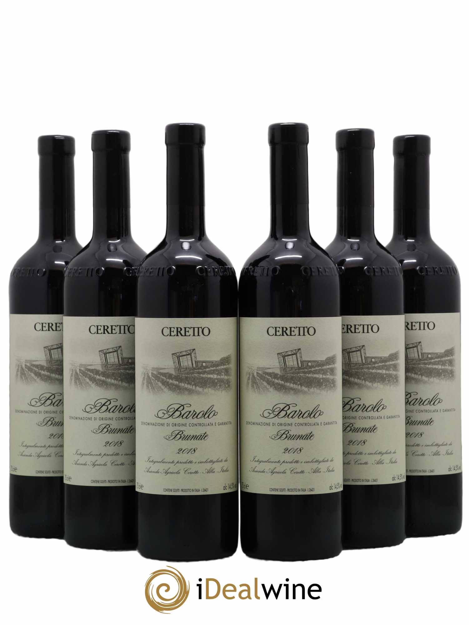 Barolo 2018 - Posten von 6 Flaschen - 0