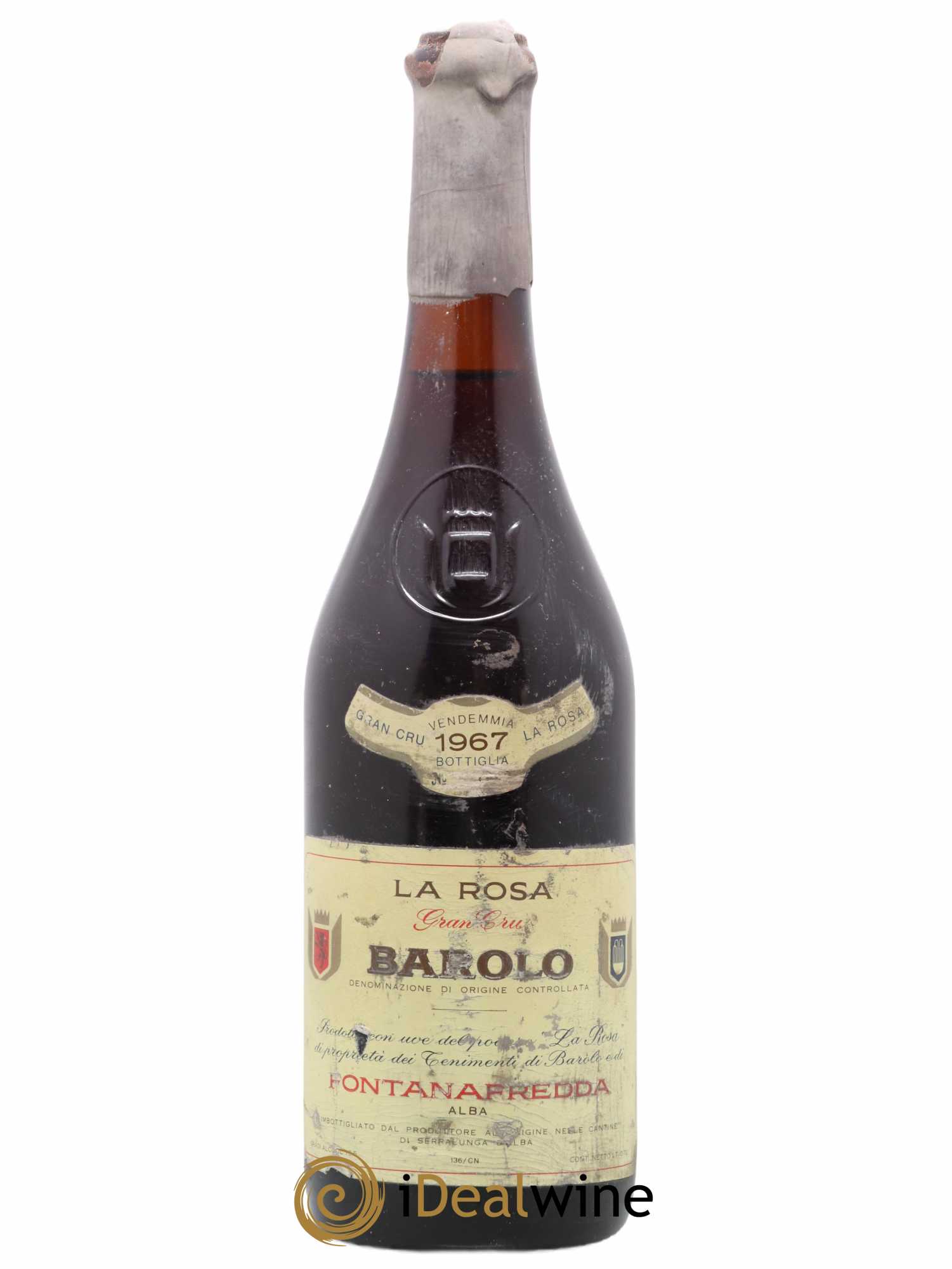 Barolo La Rosa Fontanafredda 1967 - Posten von 1 Flasche - 0