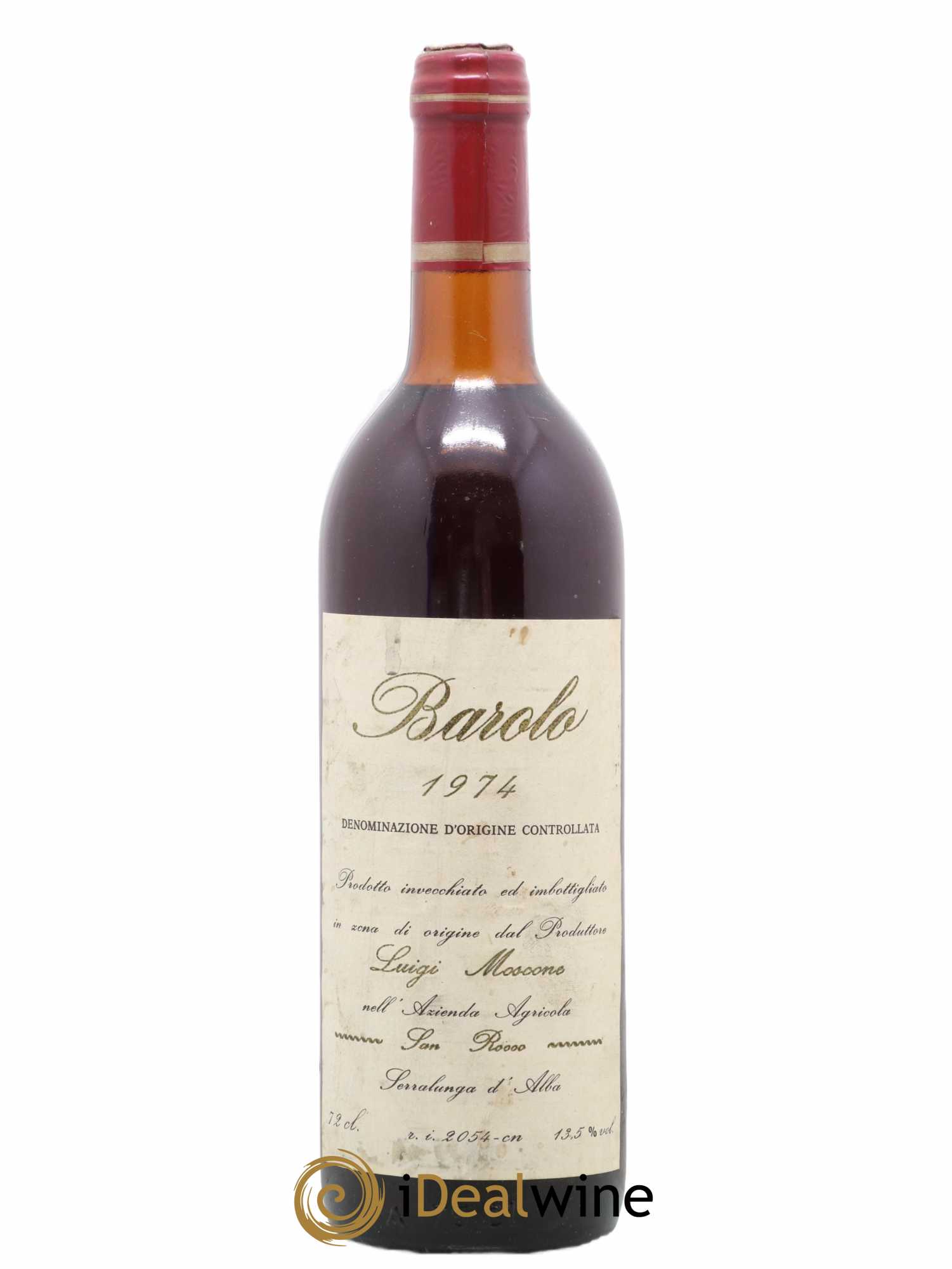 Barolo 1974 - Posten von 1 Flasche - 0