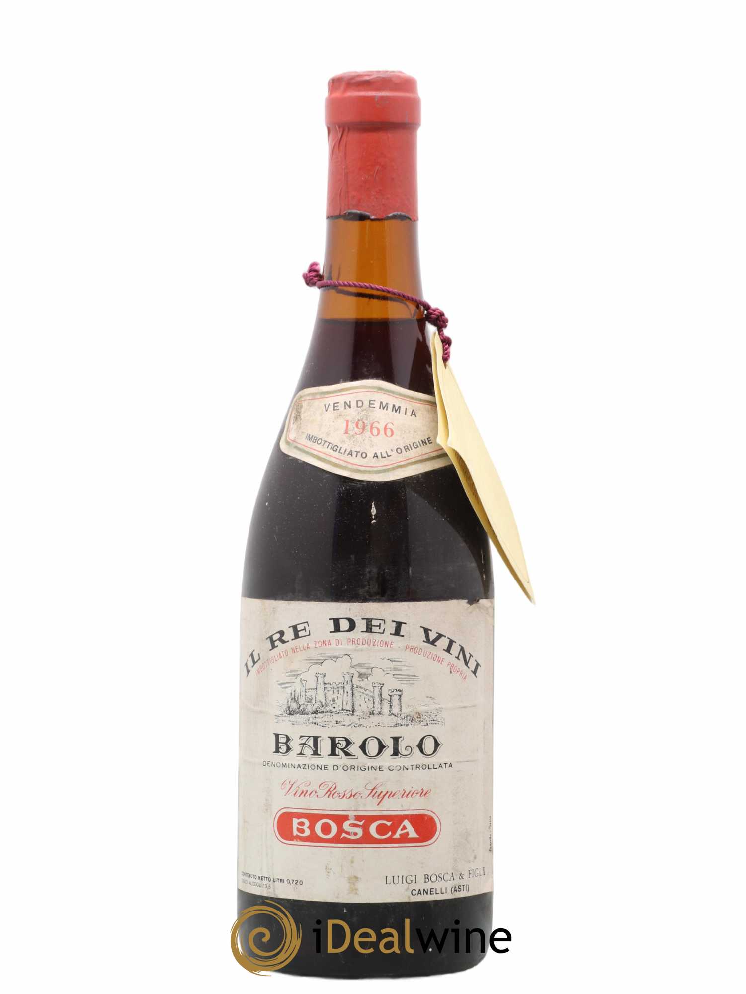 Barolo Bosca 1966 - Lot de 1 bouteille - 0