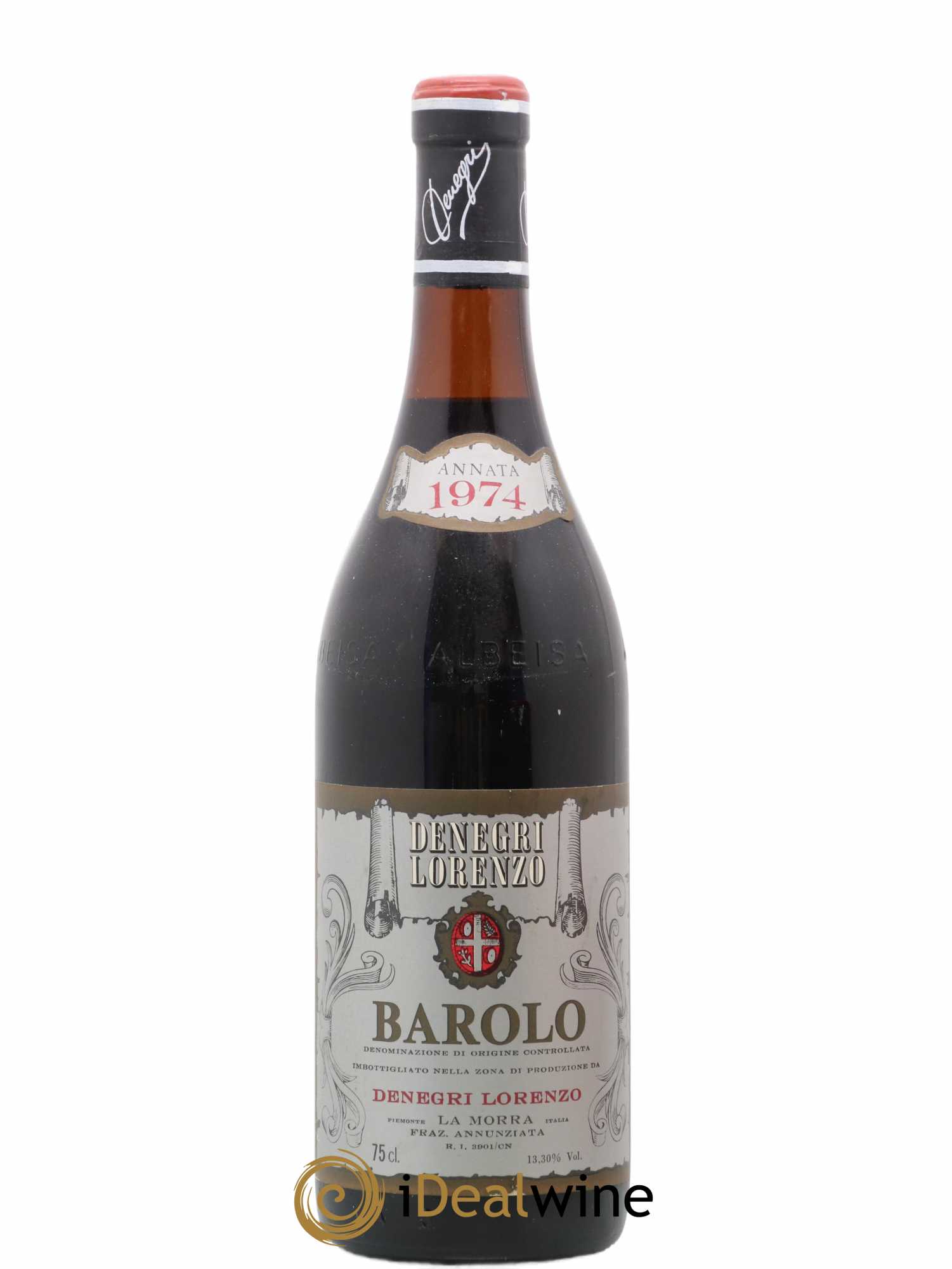 Barolo Lorenzo Denegri 1974 - Lot de 1 bouteille - 0