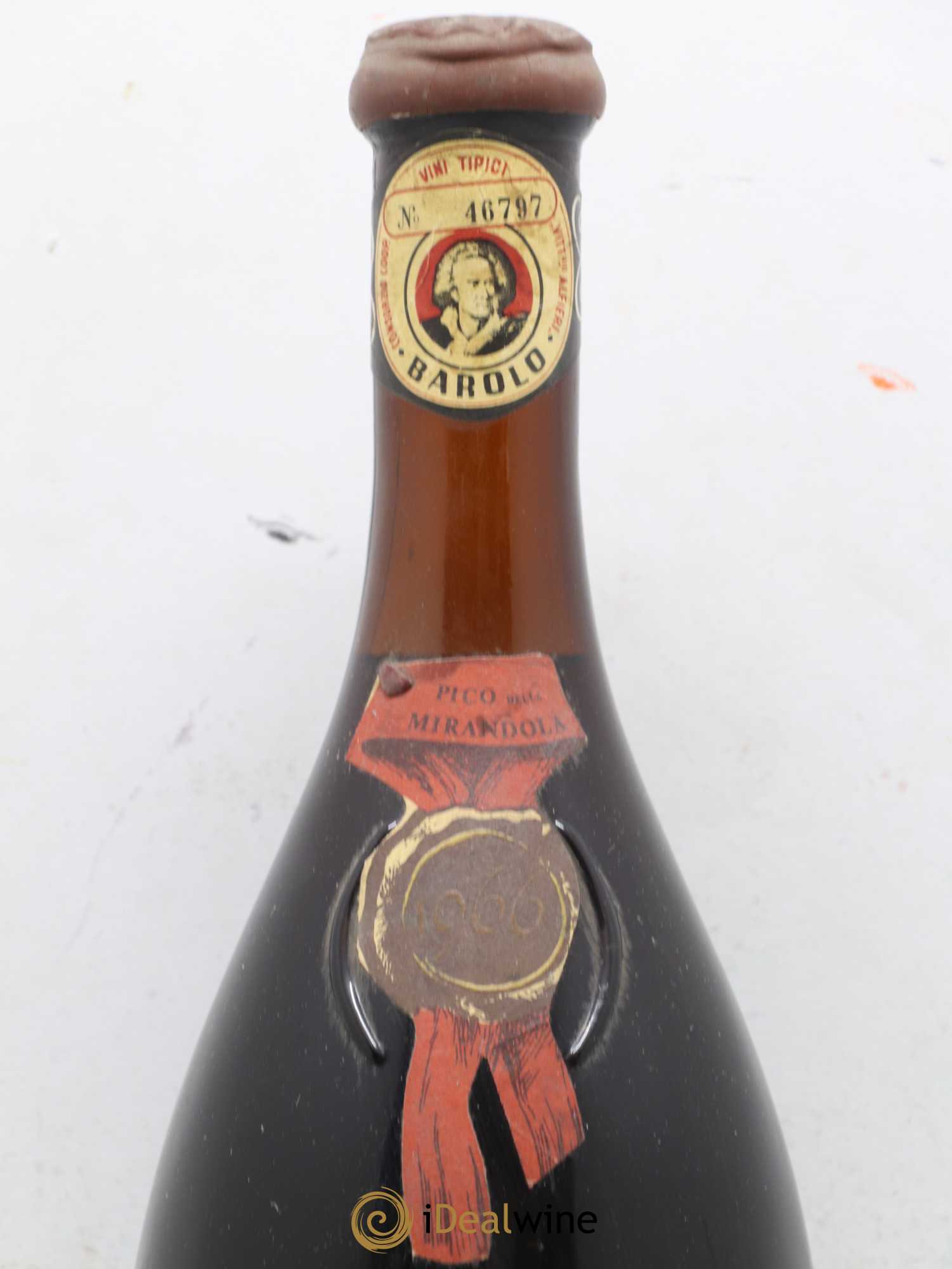 Barolo Pico Della Mirandola 1966 - Lot de 1 bouteille - 1