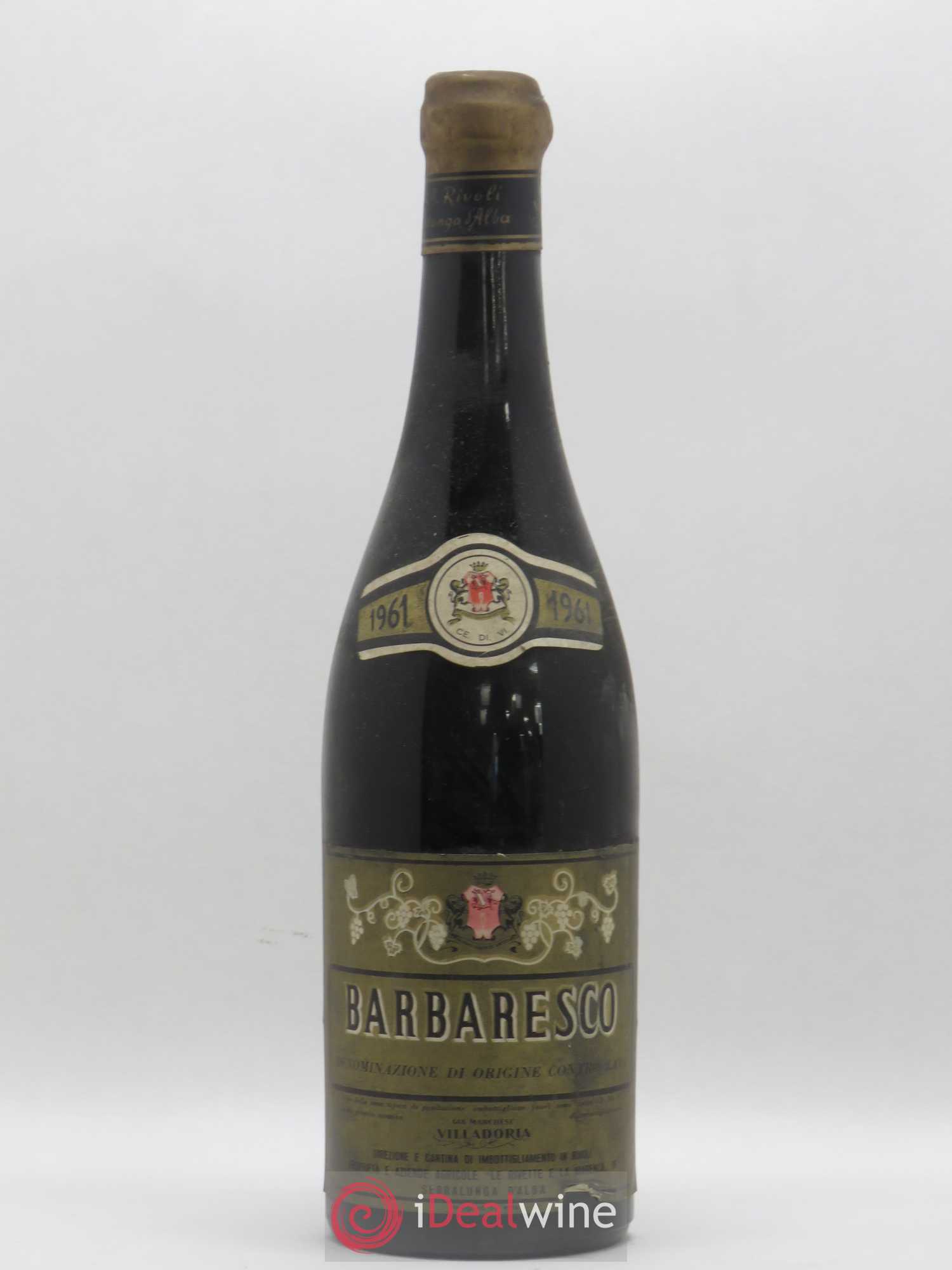 Barbaresco DOCG Villadoria (sans prix de réserve) 1961 - Posten von 1 Flasche - 0