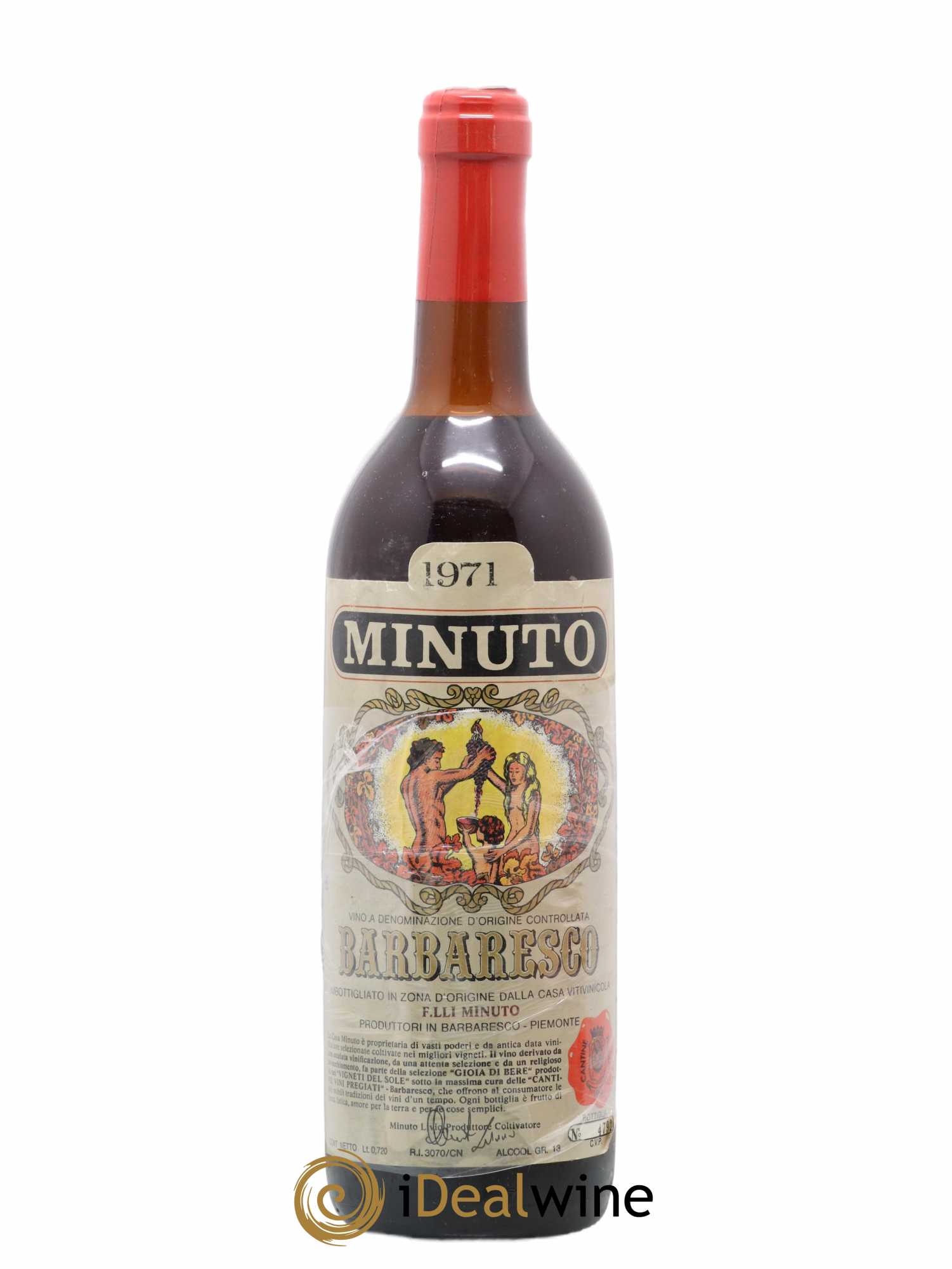 Barbaresco DOCG Minuto 1971 - Lot de 1 bouteille - 0