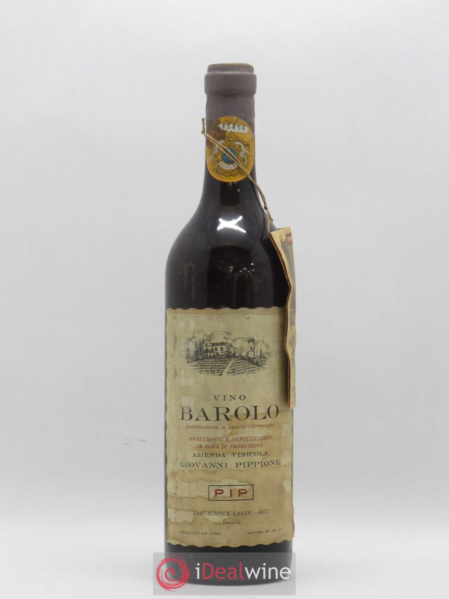 Barolo Pippione (sans prix de réserve) 1962 - Posten von 1 Flasche - 0