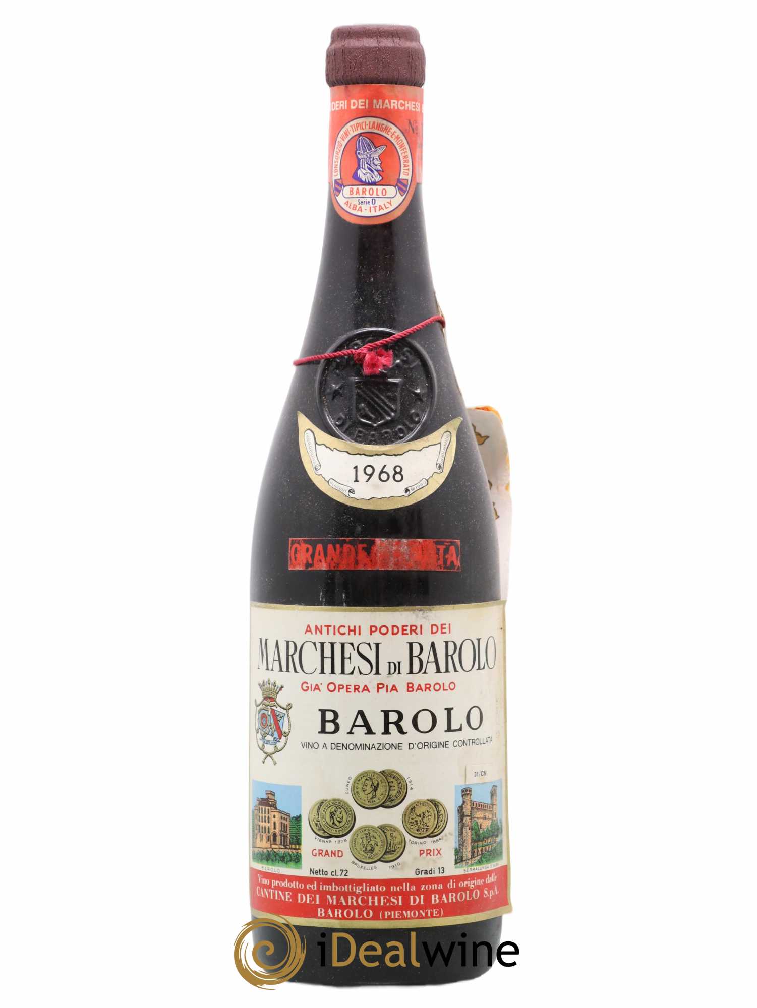 Barolo 1968 - Posten von 1 Flasche - 0