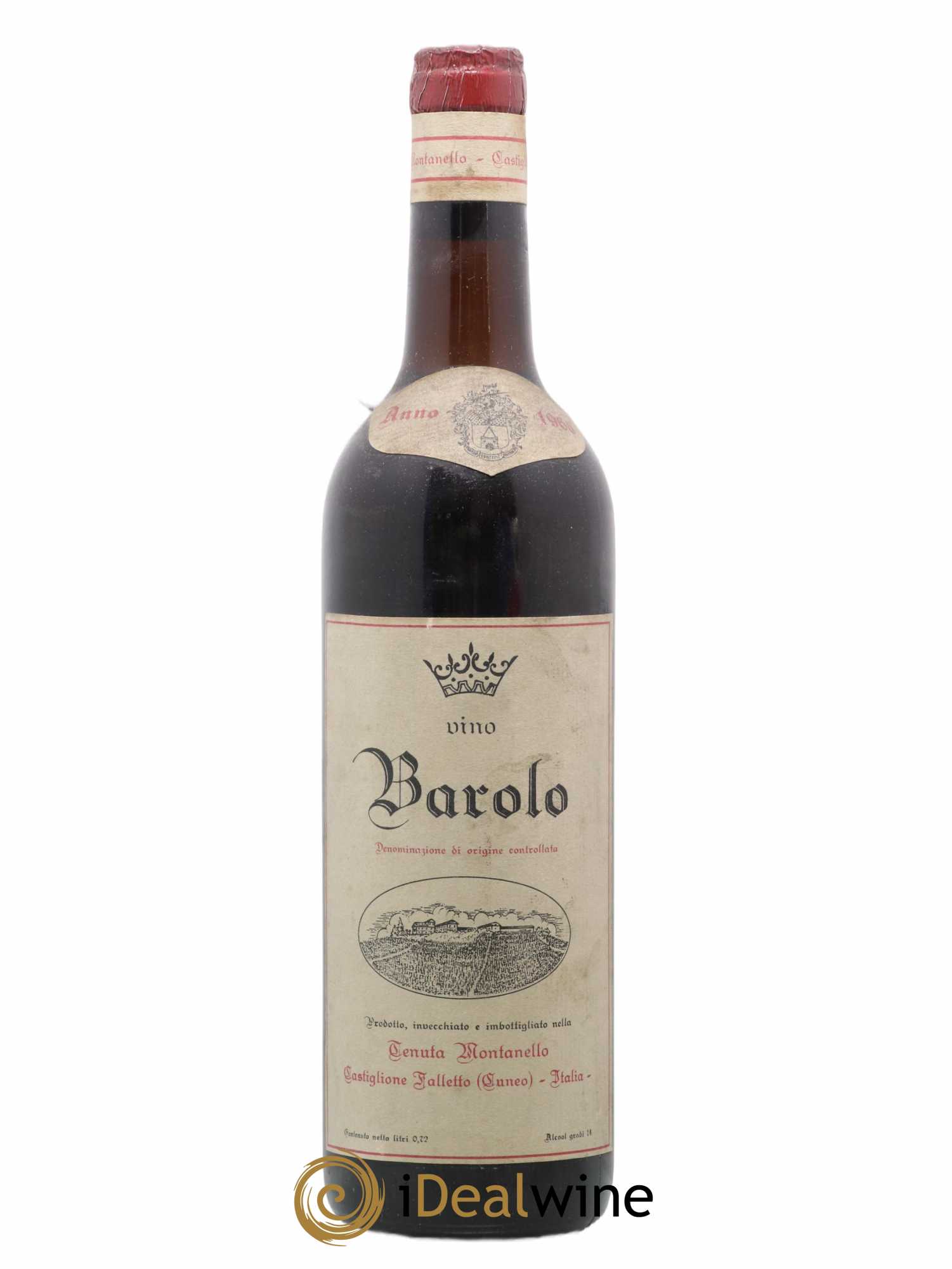 Barolo Tenuta Montanello 1968 - Lot de 1 bouteille - 0